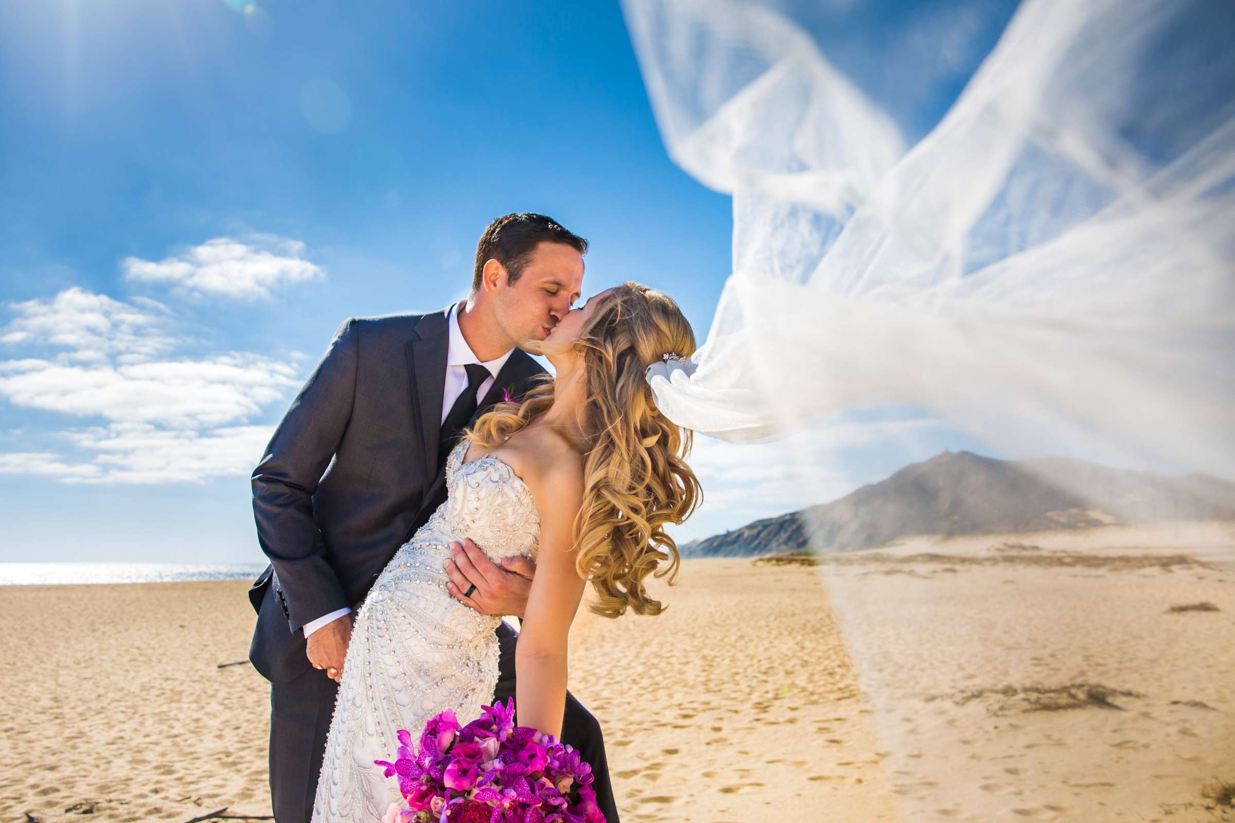 Beach, Stylized Portrait at Pueblo Bonito Pacifica Wedding coordinated by Michelle Garibay Events, Brenna and Tim Wedding Photo #3 by True Photography