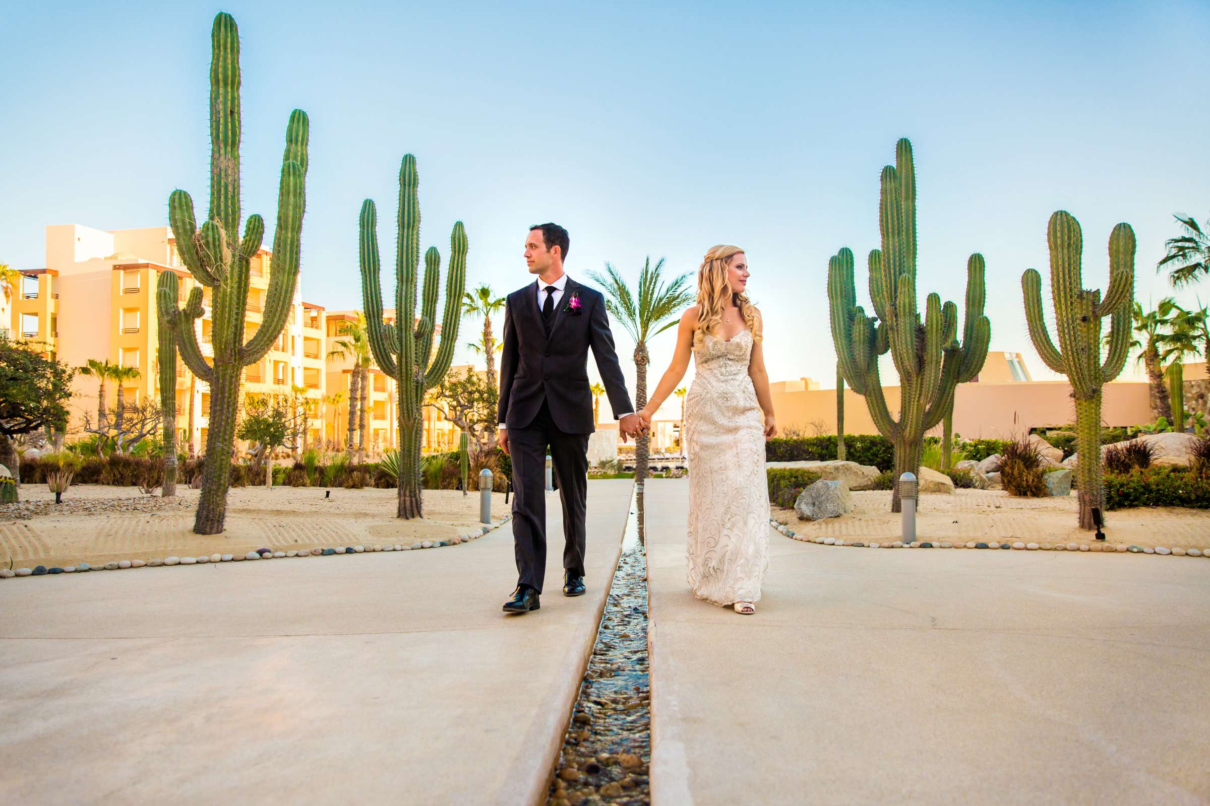 Stylized Portrait at Pueblo Bonito Pacifica Wedding coordinated by Michelle Garibay Events, Brenna and Tim Wedding Photo #19 by True Photography
