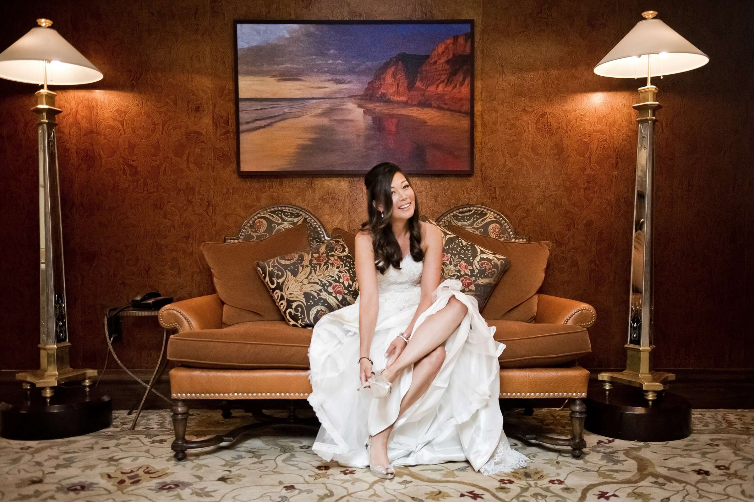 Rancho Valencia Wedding coordinated by EverAfter Events, Yuriko and Philip Wedding Photo #324342 by True Photography
