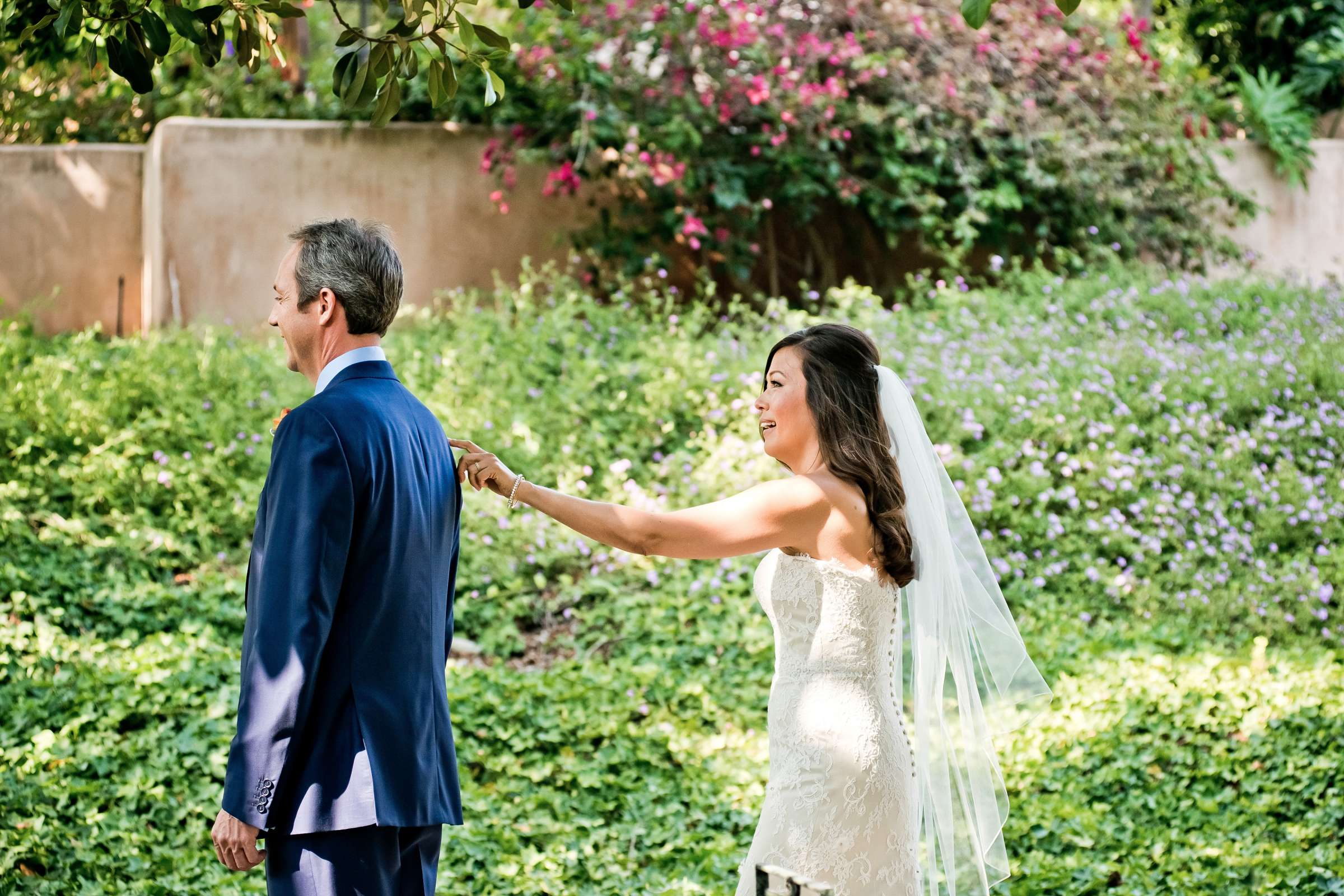 Rancho Valencia Wedding coordinated by EverAfter Events, Yuriko and Philip Wedding Photo #324350 by True Photography