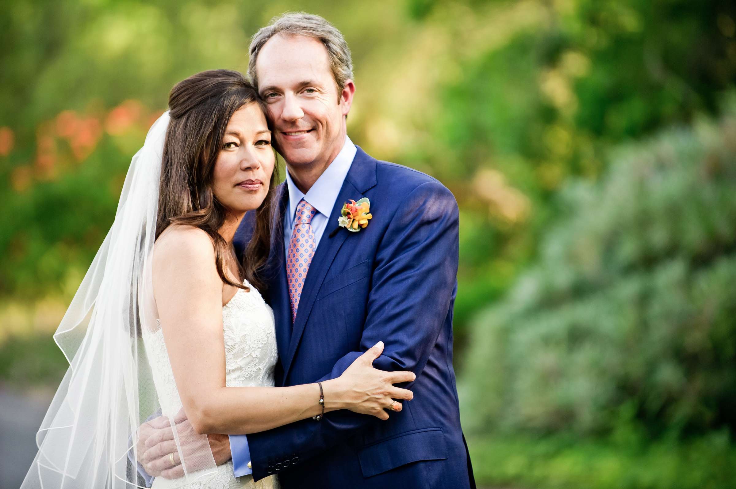 Rancho Valencia Wedding coordinated by EverAfter Events, Yuriko and Philip Wedding Photo #324387 by True Photography