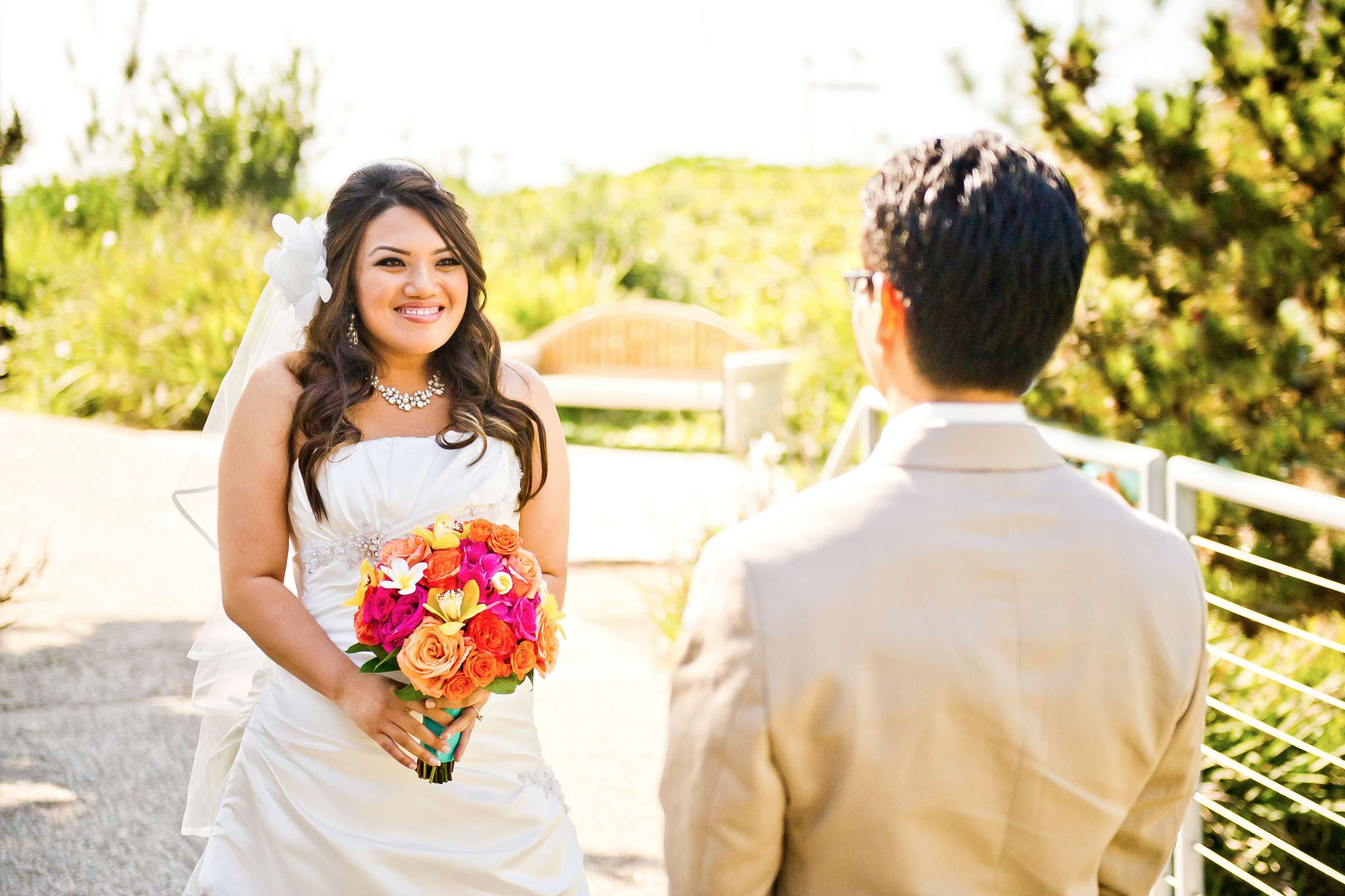 Scripps Seaside Forum Wedding coordinated by A Perfect Day With Renee, Celeste and Darren Wedding Photo #326109 by True Photography