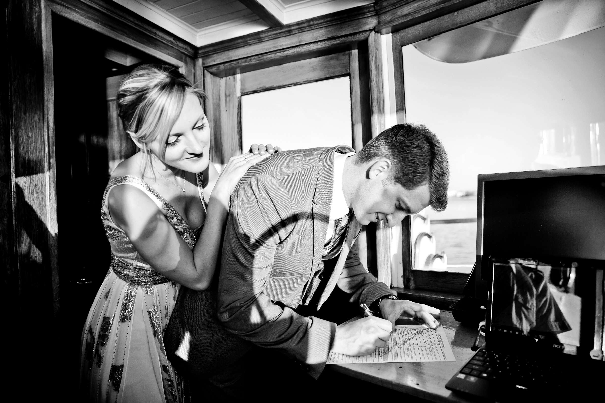 Hornblower cruise line Wedding, Leah and AJ Wedding Photo #326904 by True Photography