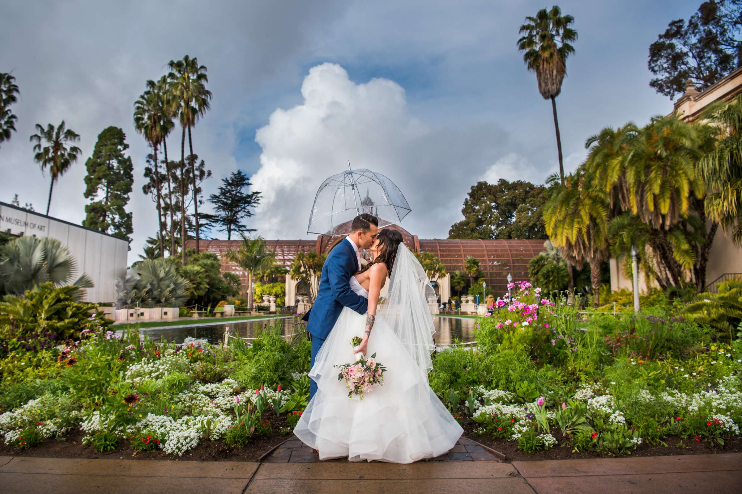 Rainy Day at The Lafayette Hotel San Diego Wedding, Amanda and David Wedding Photo #60 by True Photography
