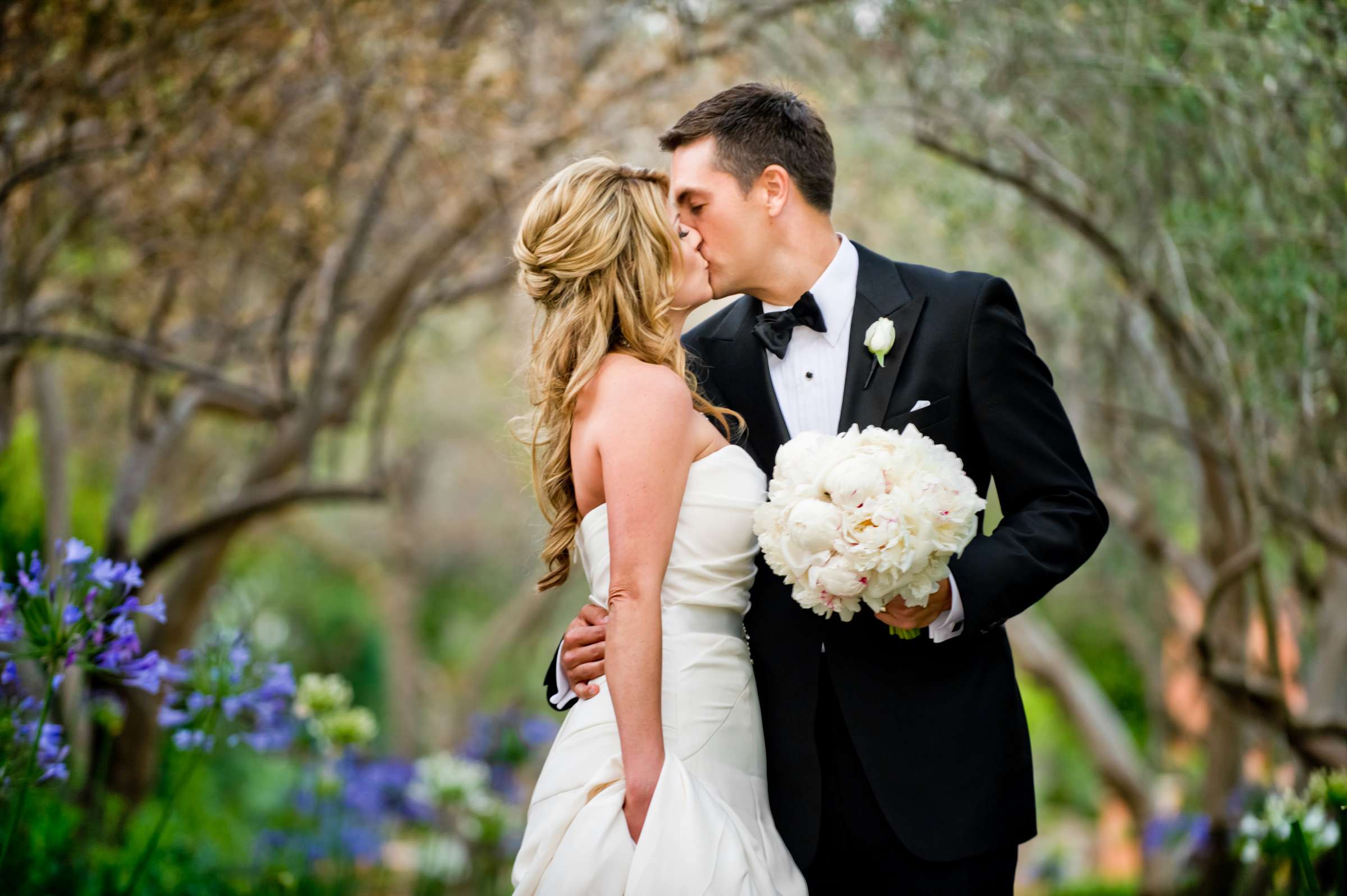 Rancho Valencia Wedding coordinated by Crown Weddings, Erin and Matthew Wedding Photo #329179 by True Photography
