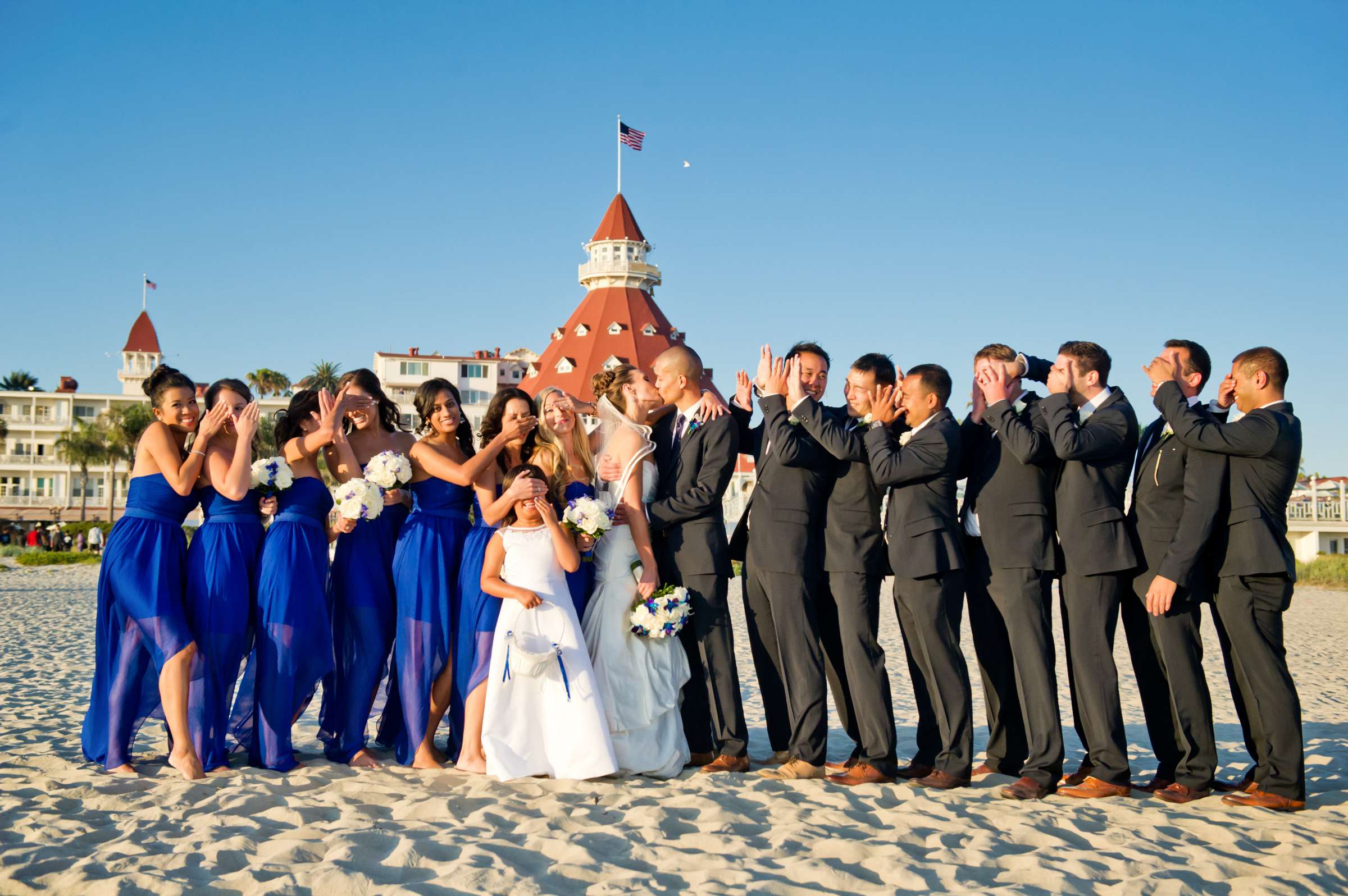 Hotel Del Coronado Wedding coordinated by First Comes Love Weddings & Events, Mirna and Duc Wedding Photo #331861 by True Photography