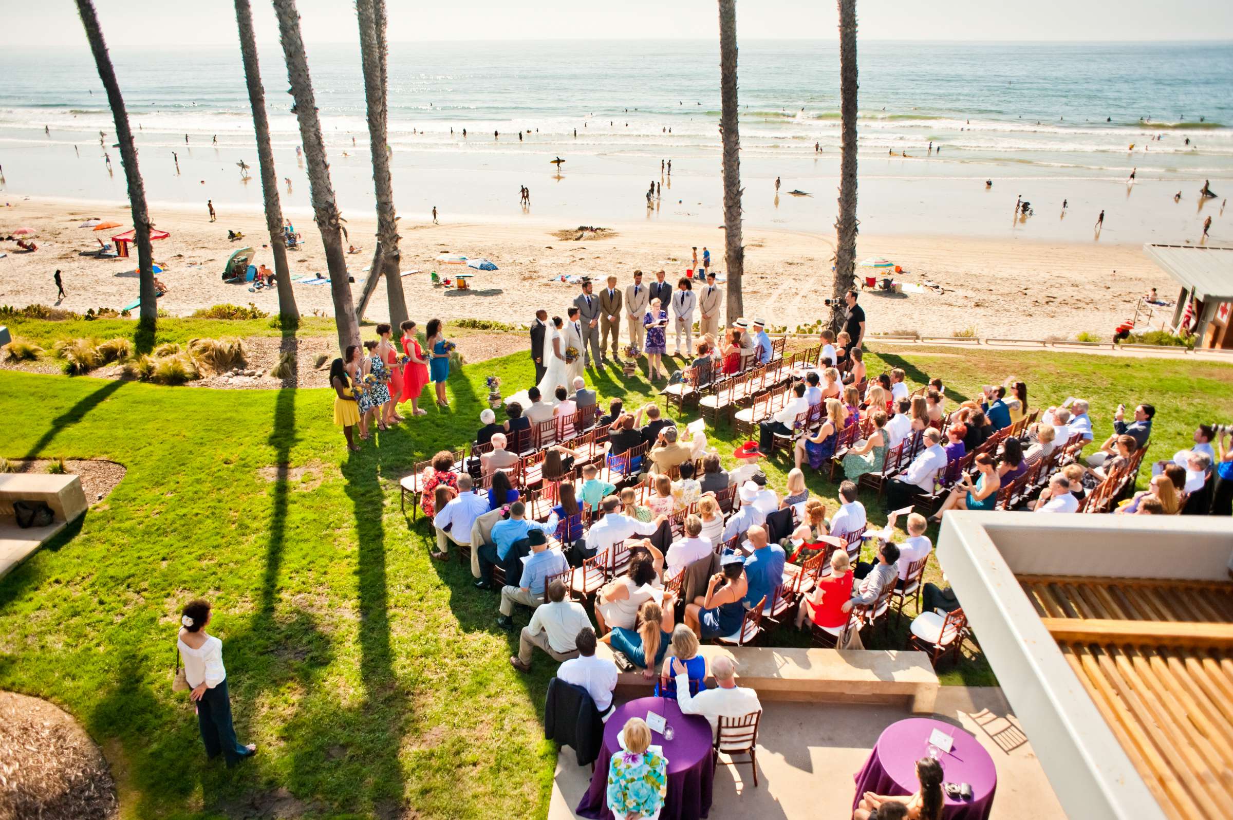 Scripps Seaside Forum Wedding coordinated by First Comes Love Weddings & Events, Simone and Cameron Wedding Photo #334209 by True Photography