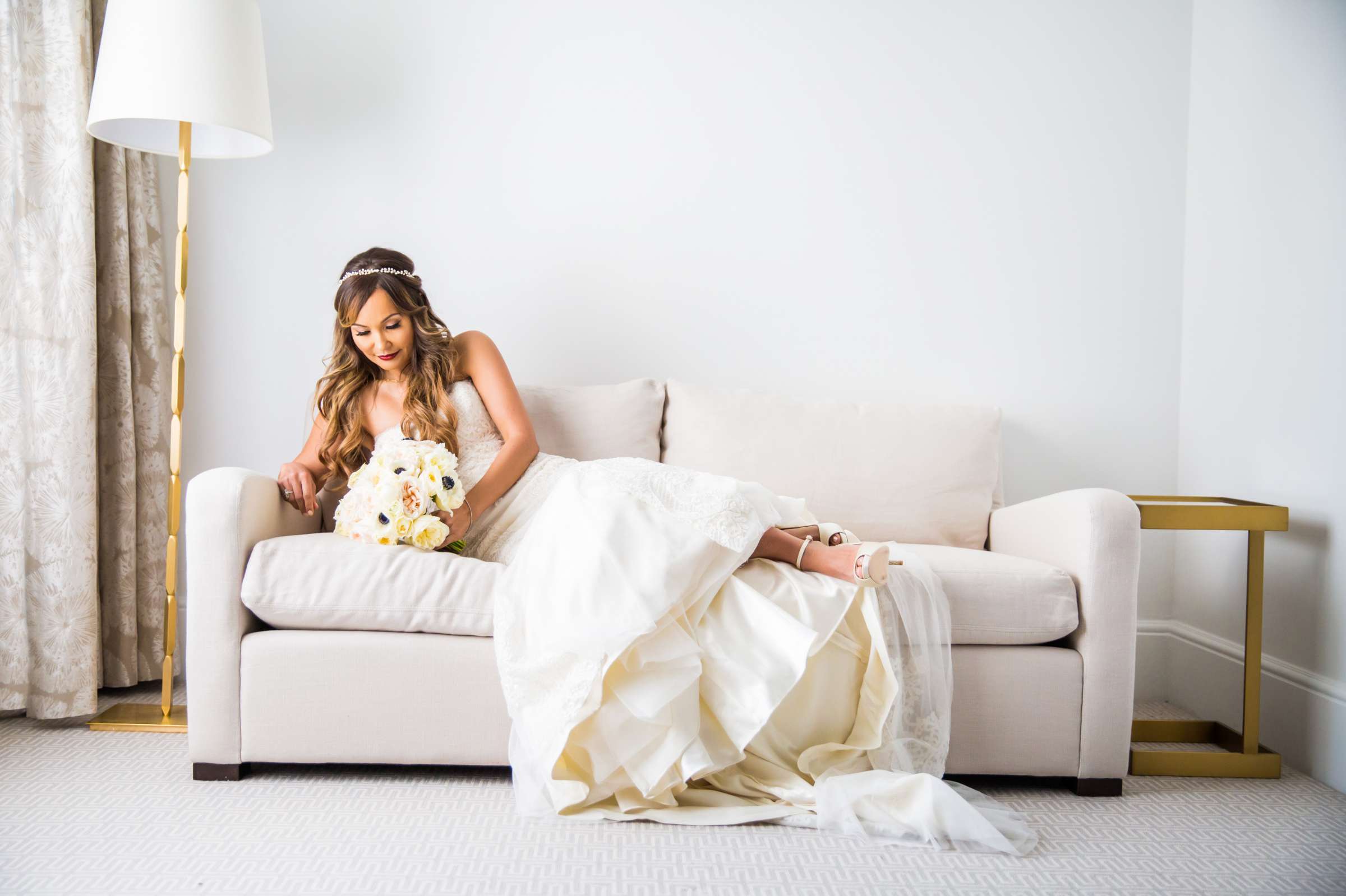 Bride at US Grant Wedding coordinated by Lavish Weddings, Milene and Sean Wedding Photo #16 by True Photography