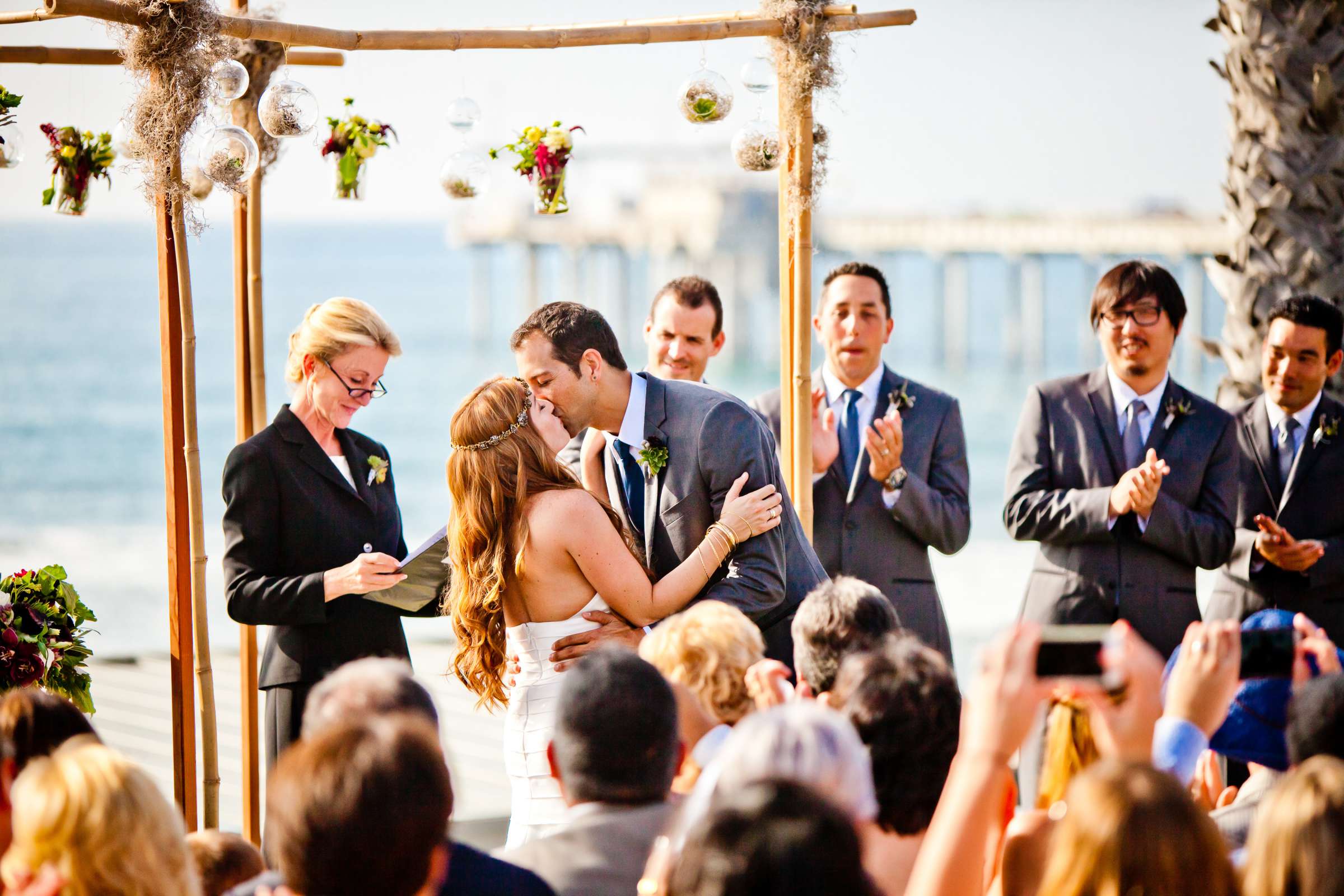 Scripps Seaside Forum Wedding coordinated by I Do Weddings, Kelly and Kailash Wedding Photo #334745 by True Photography