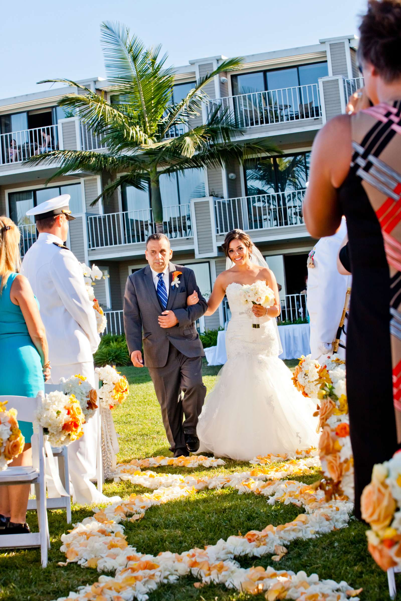 Coronado Island Marriott Resort & Spa Wedding coordinated by Creative Affairs Inc, Darlene and Jeremy Wedding Photo #337787 by True Photography