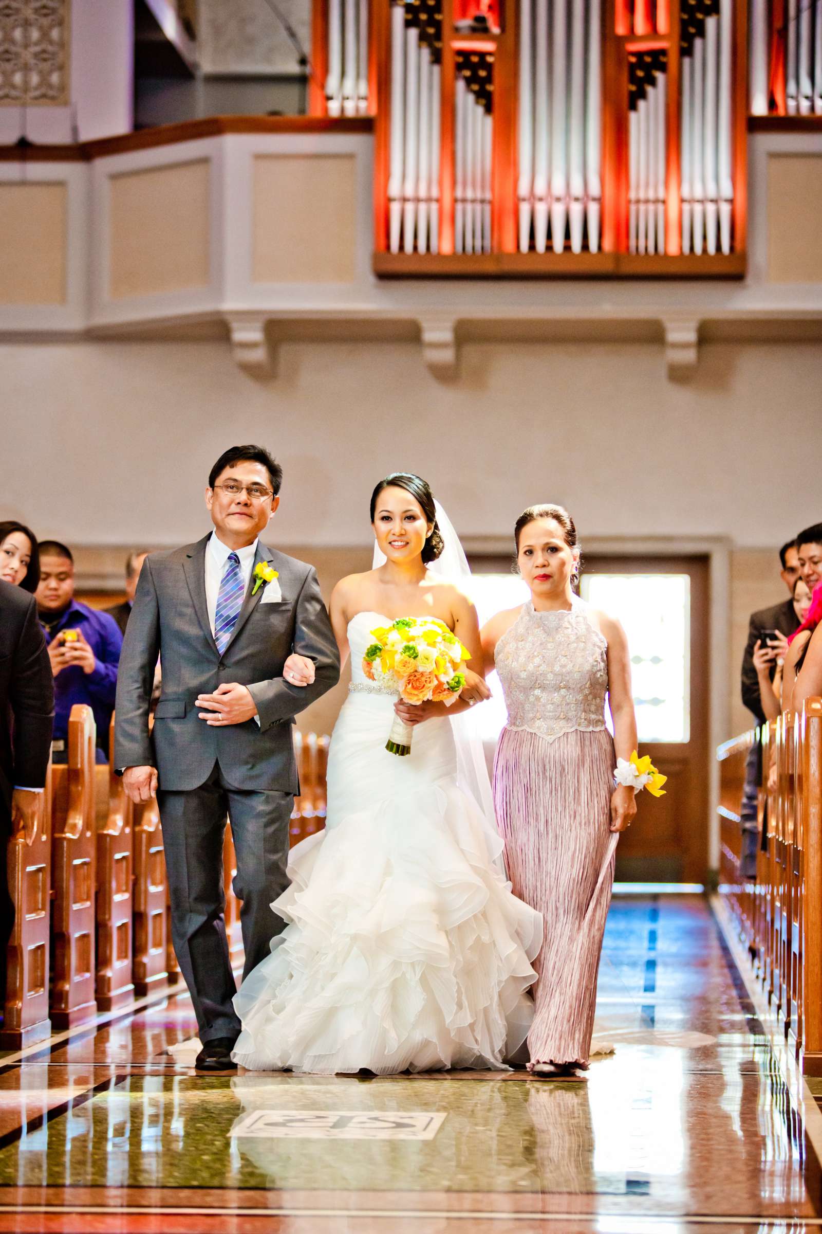Westin Gaslamp Wedding coordinated by Pollenation Designs, Pamela and Nomer Wedding Photo #338339 by True Photography
