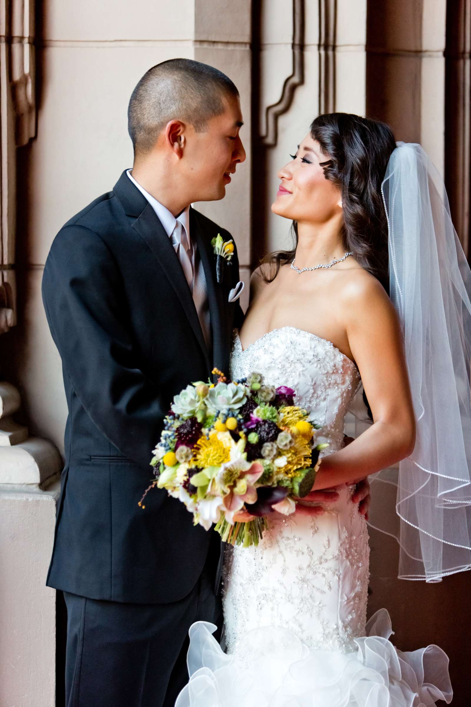 San Diego Museum of Art Wedding coordinated by Joie De Vivre, Gemma and Kenneth Wedding Photo #338775 by True Photography