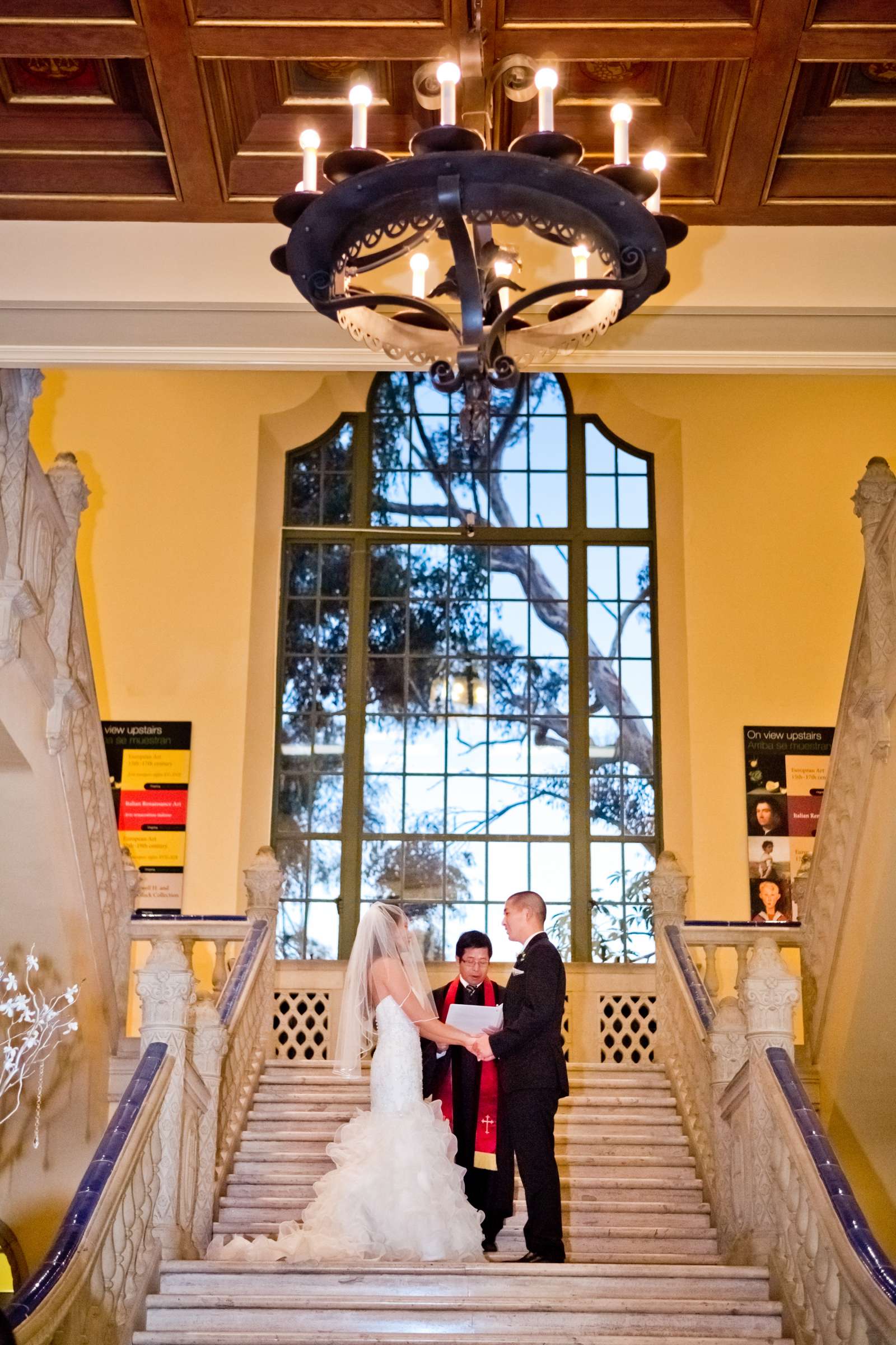 San Diego Museum of Art Wedding coordinated by Joie De Vivre, Gemma and Kenneth Wedding Photo #338790 by True Photography