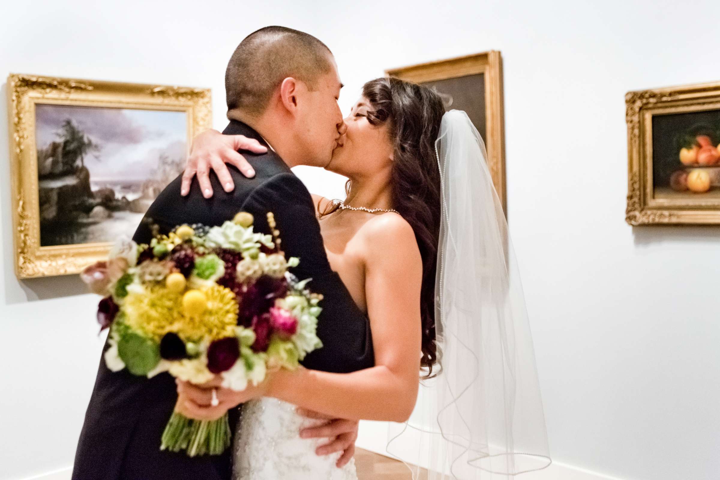 San Diego Museum of Art Wedding coordinated by Joie De Vivre, Gemma and Kenneth Wedding Photo #338815 by True Photography