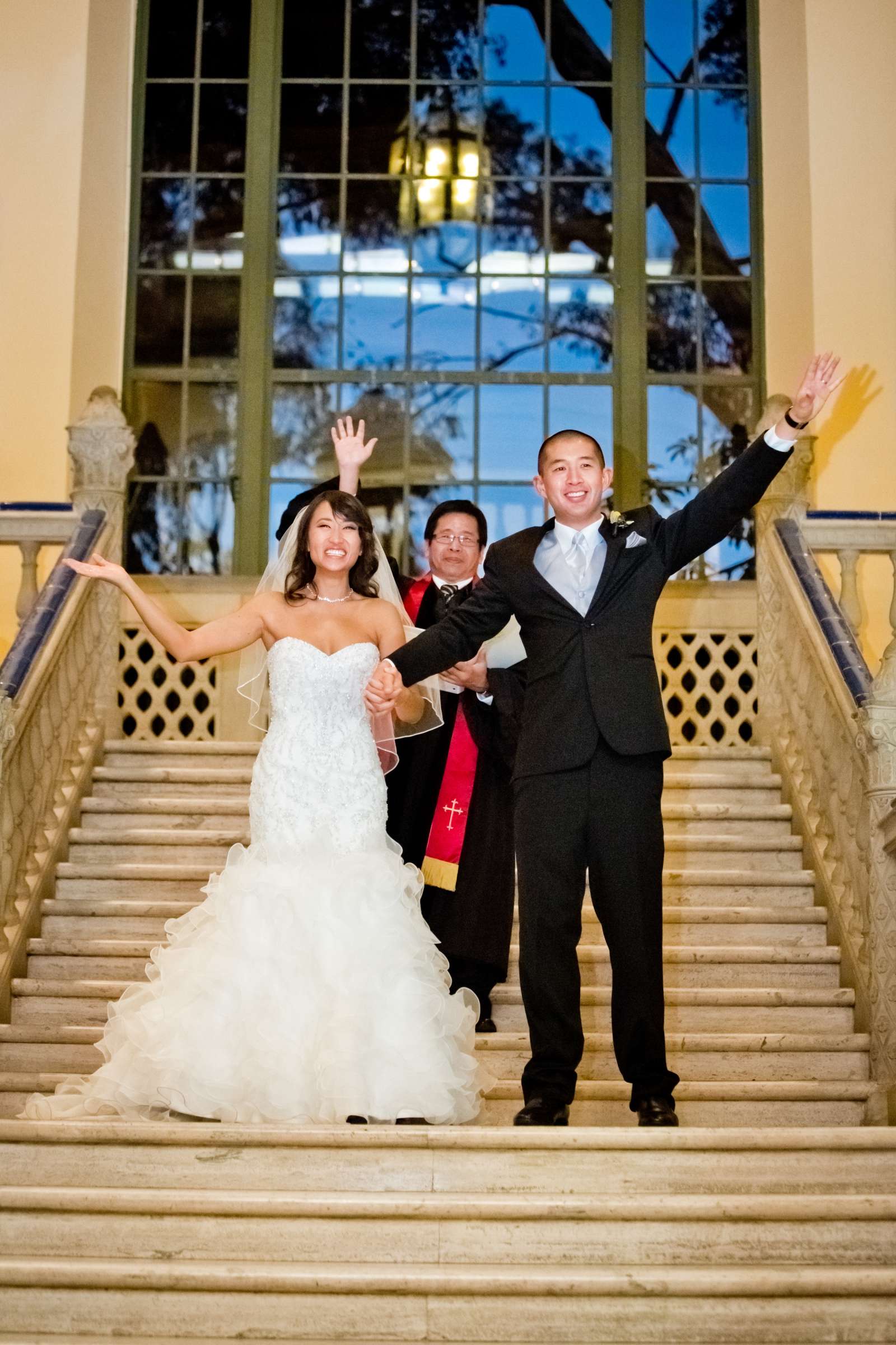 San Diego Museum of Art Wedding coordinated by Joie De Vivre, Gemma and Kenneth Wedding Photo #338831 by True Photography