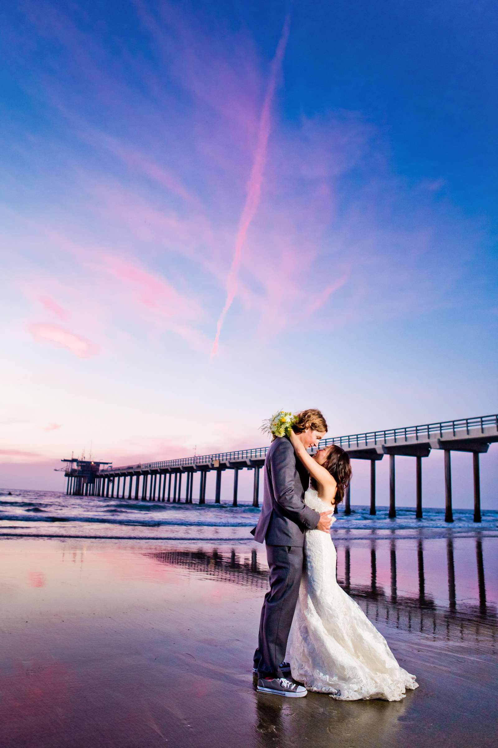 Scripps Seaside Forum Wedding coordinated by First Comes Love Weddings & Events, Christina and Ben Wedding Photo #339629 by True Photography
