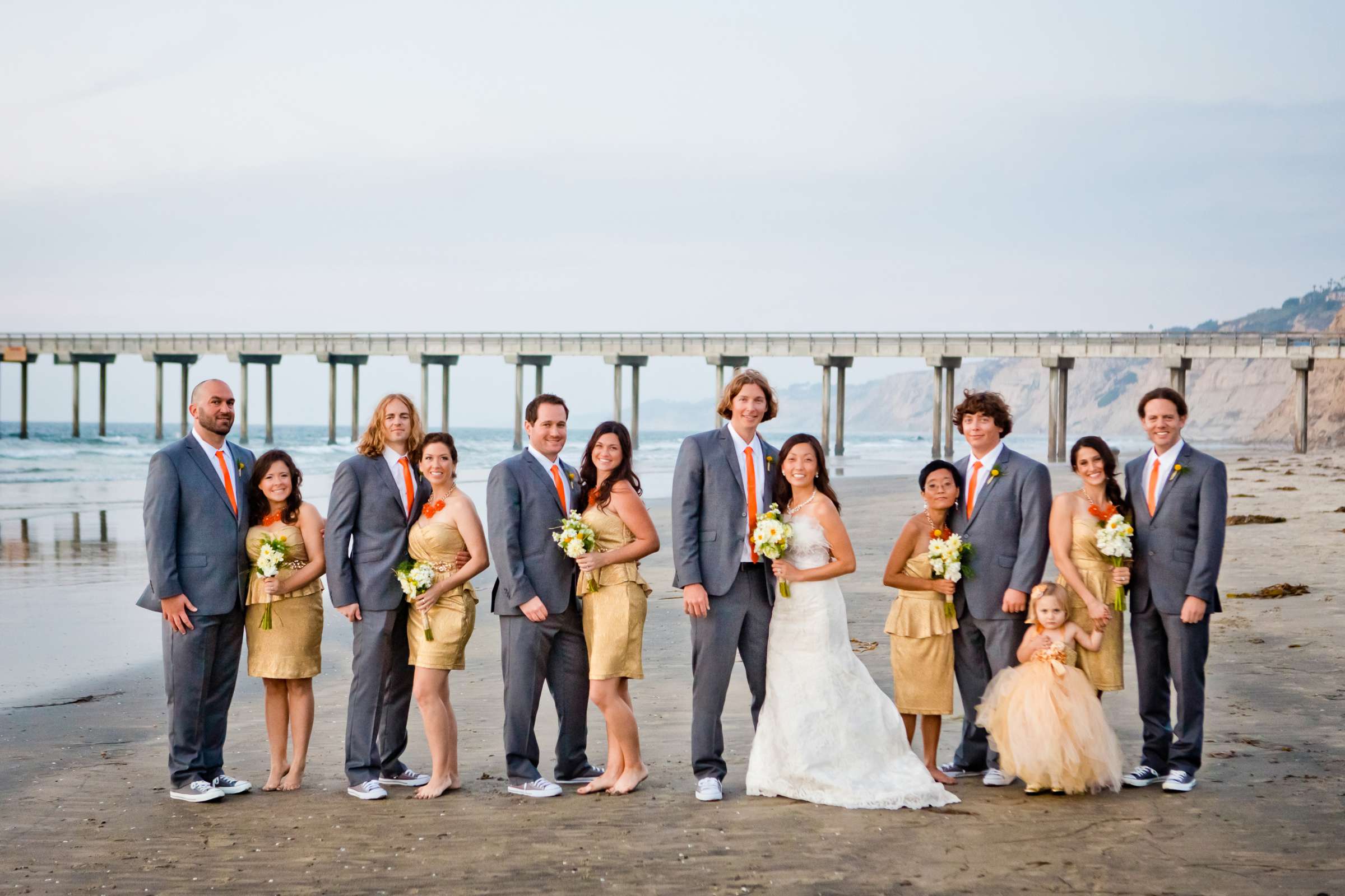 Scripps Seaside Forum Wedding coordinated by First Comes Love Weddings & Events, Christina and Ben Wedding Photo #339659 by True Photography