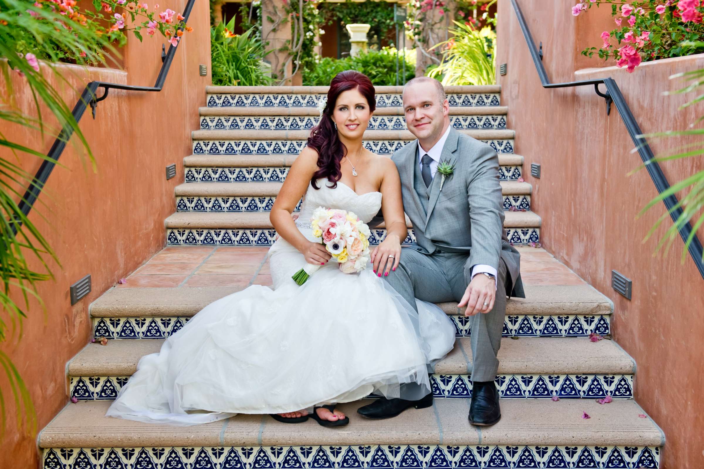 Rancho Valencia Wedding coordinated by Thomas Bui Lifestyle, Lauren and Kevin Wedding Photo #341707 by True Photography