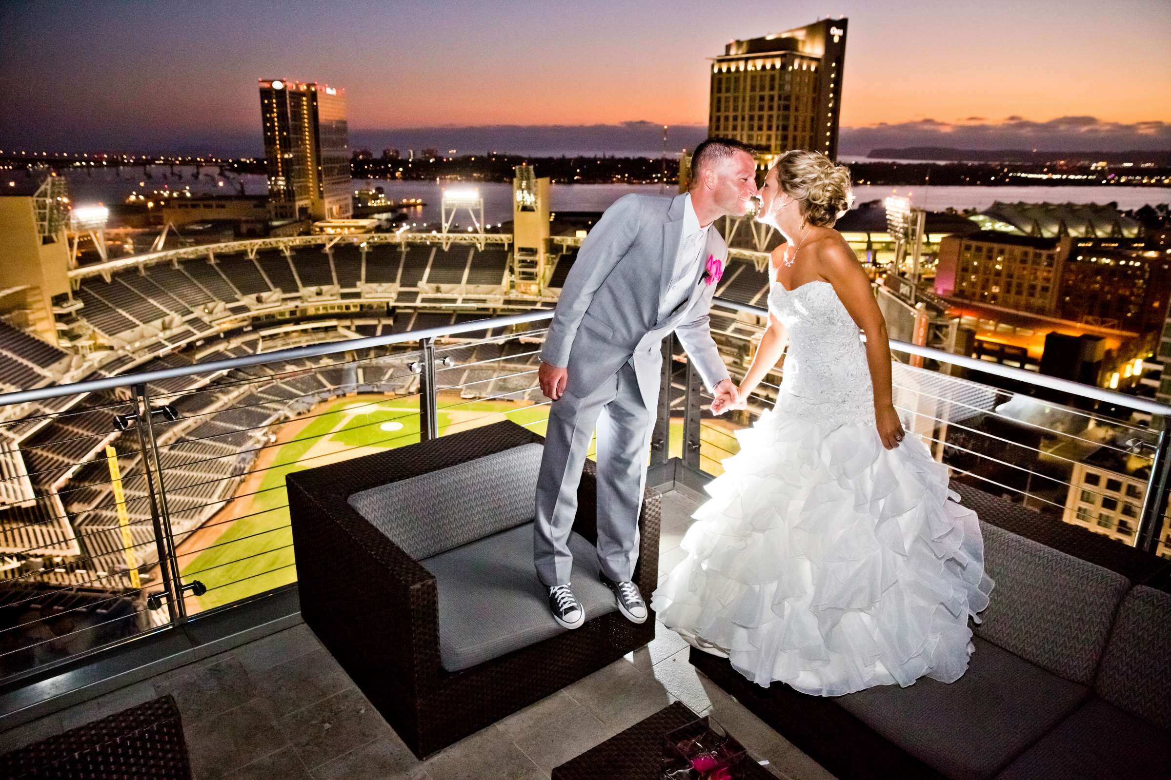The Ultimate Skybox Wedding coordinated by Once Upon a Dream, Stacy and Jason Wedding Photo #342794 by True Photography