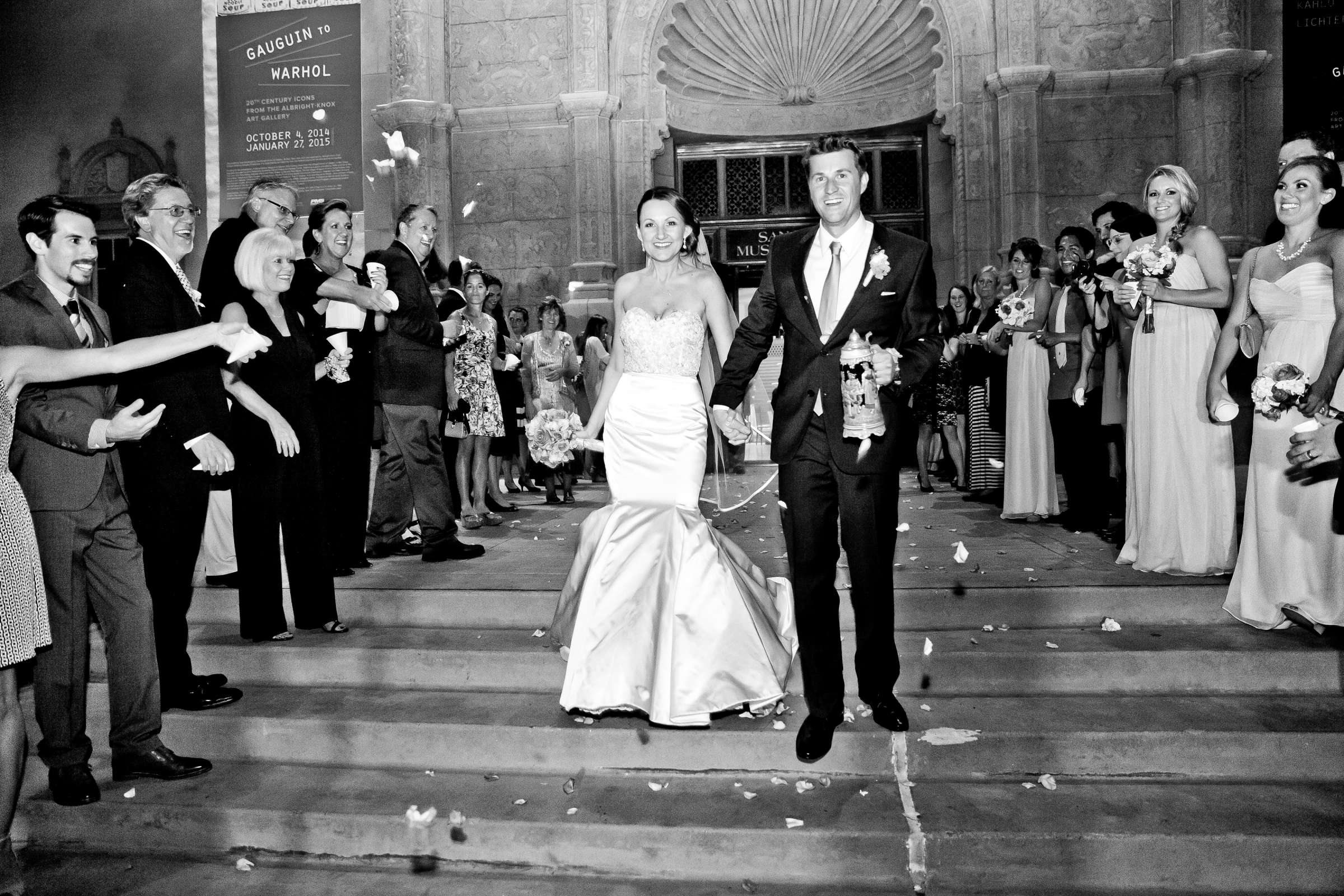 San Diego Museum of Art Wedding coordinated by Lavish Weddings, Nicole and Jon Wedding Photo #342886 by True Photography