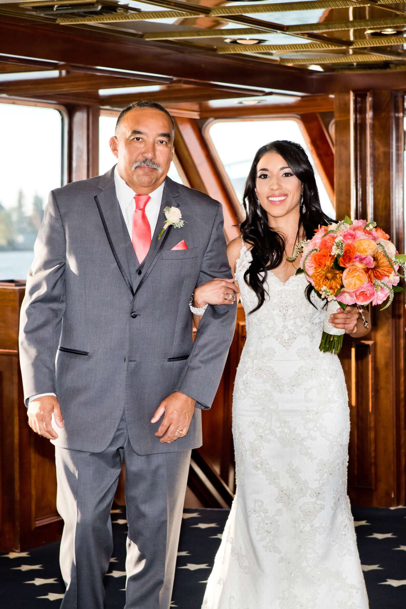 Flagship Cruises and Events Wedding, Mia and David Wedding Photo #343448 by True Photography