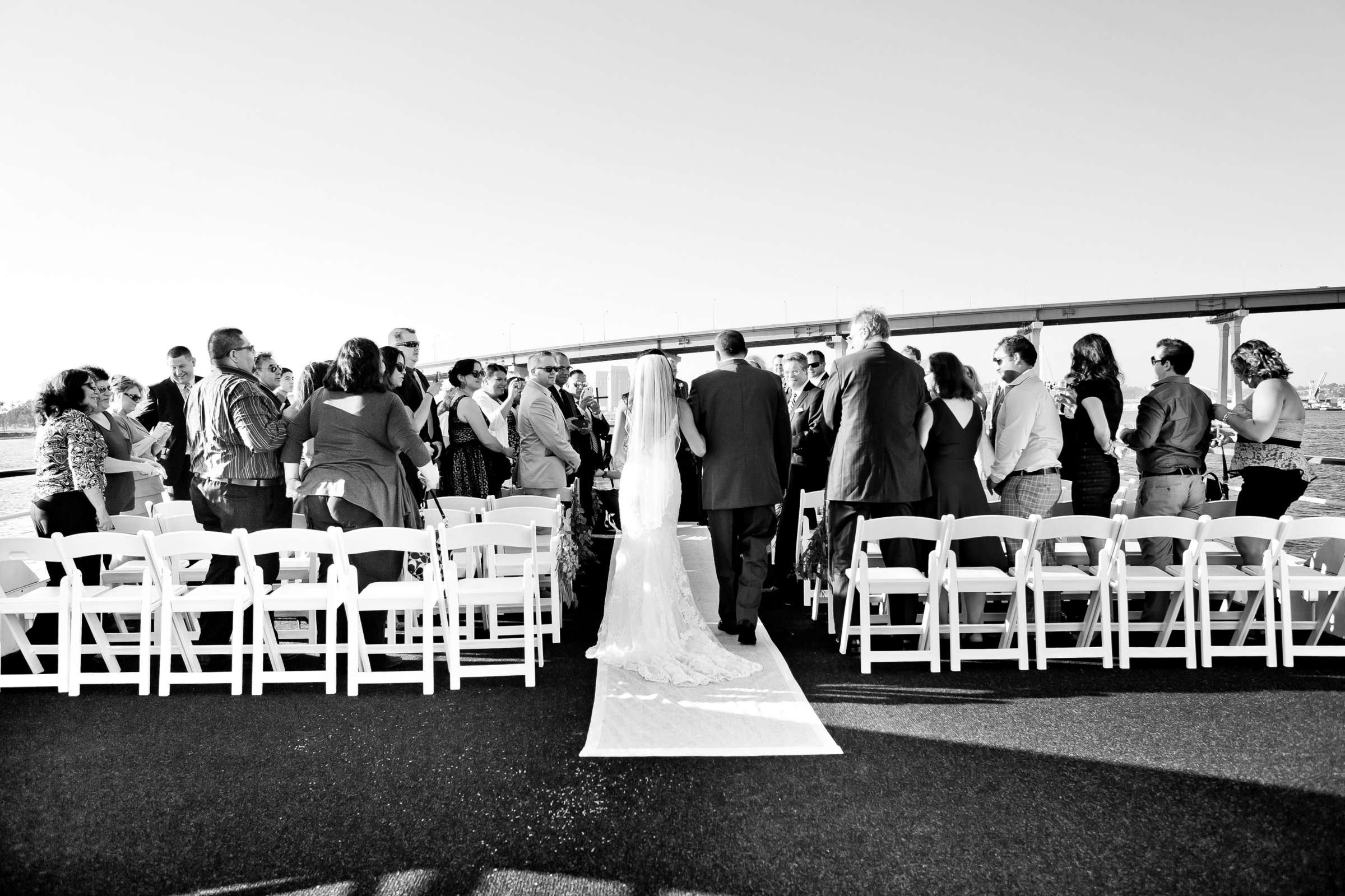 Flagship Cruises and Events Wedding, Mia and David Wedding Photo #343449 by True Photography