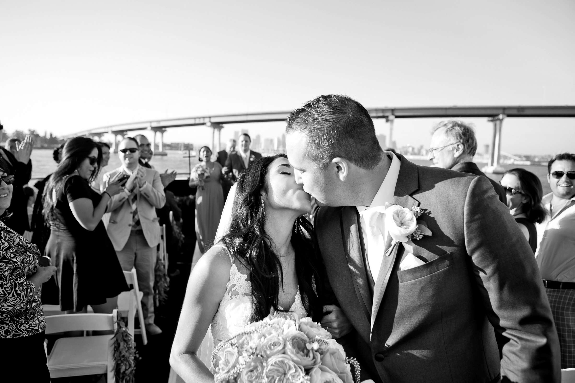 Flagship Cruises and Events Wedding, Mia and David Wedding Photo #343452 by True Photography
