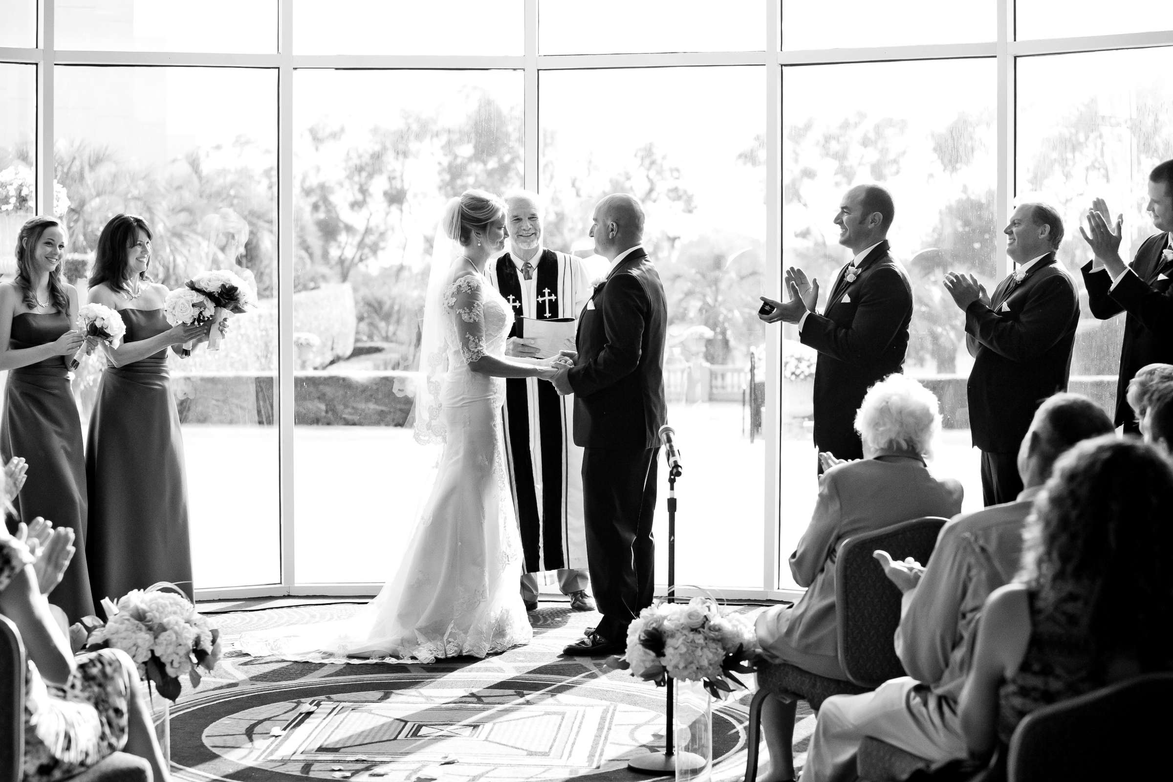 Hilton La Jolla Torrey Pines Wedding coordinated by A Diamond Celebration, Patricia and Louis Wedding Photo #343829 by True Photography