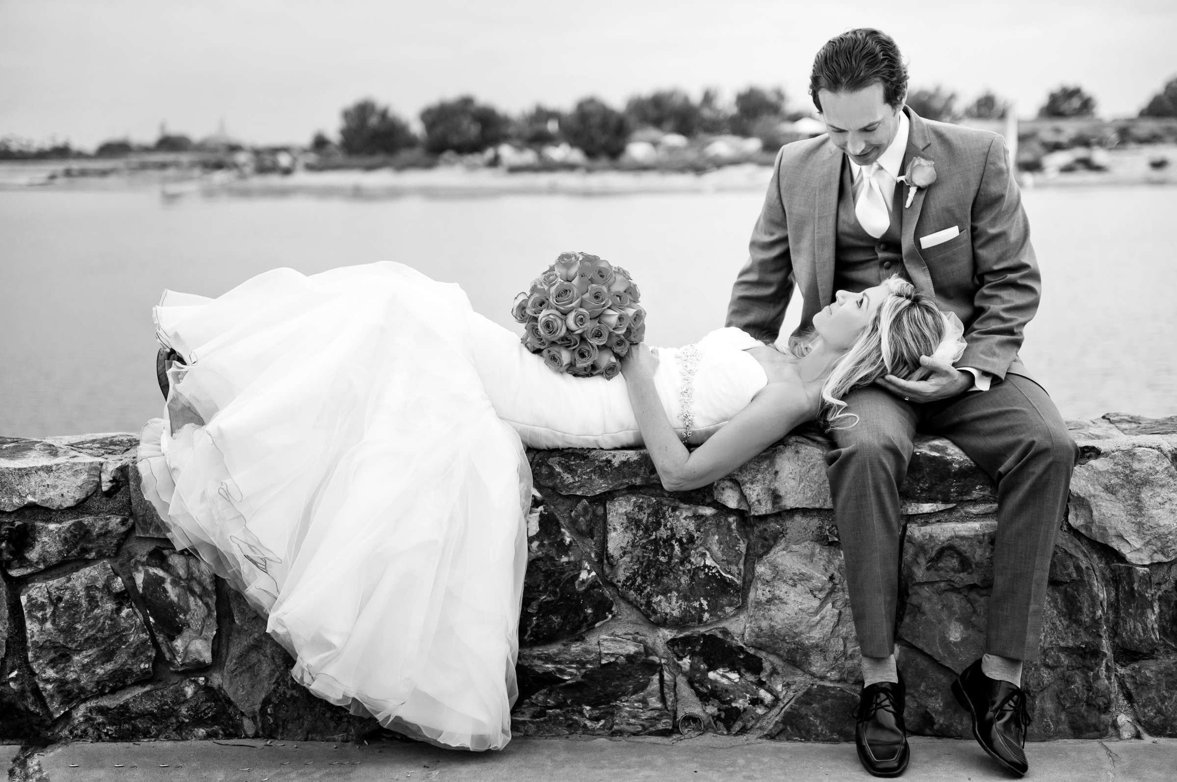 San Diego Mission Bay Resort Wedding, Elana and Brad Wedding Photo #346122 by True Photography