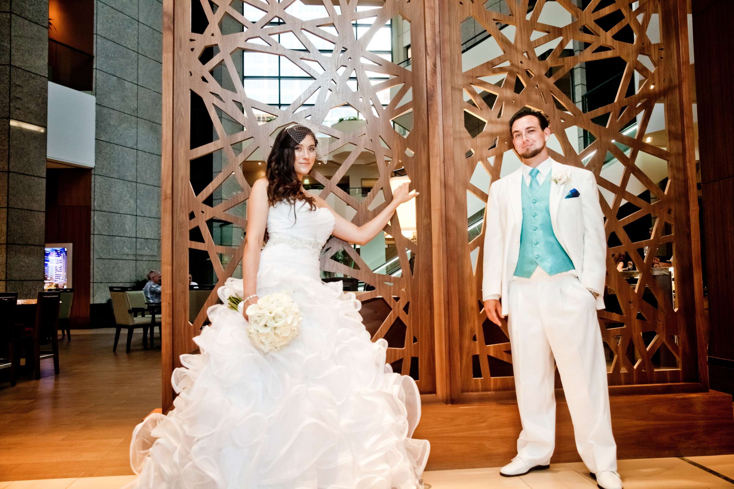 The Westin San Diego Wedding coordinated by Elements of Style, Dani and Ronnie Wedding Photo #346907 by True Photography