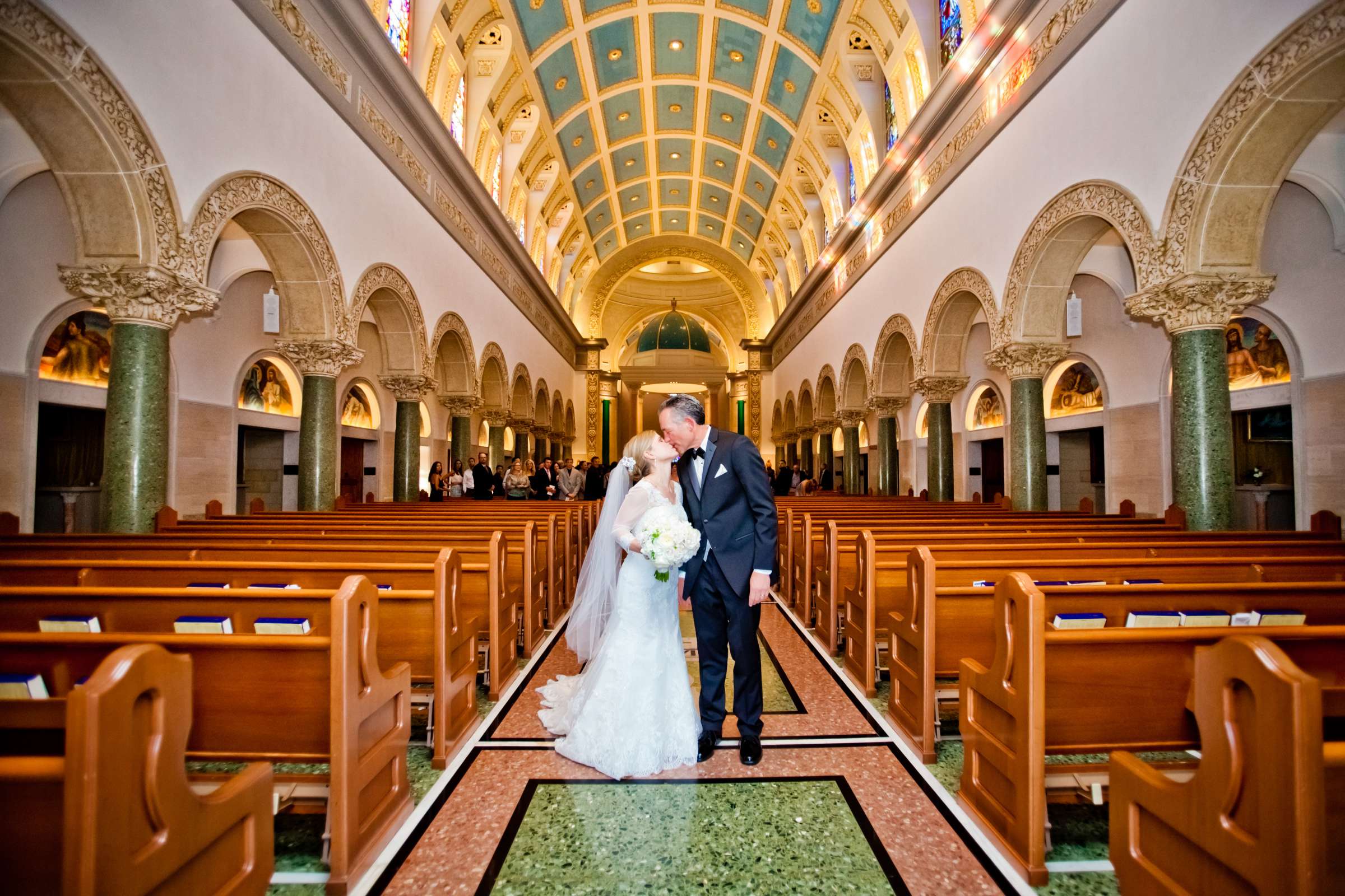 San Diego Central Library Wedding coordinated by Betty Blue Events, Shannon and Martin Wedding Photo #347315 by True Photography