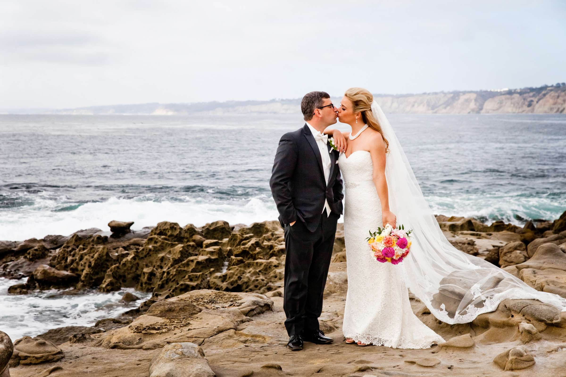 La Valencia Wedding coordinated by CZ Events, Allison and Adam Wedding Photo #347426 by True Photography