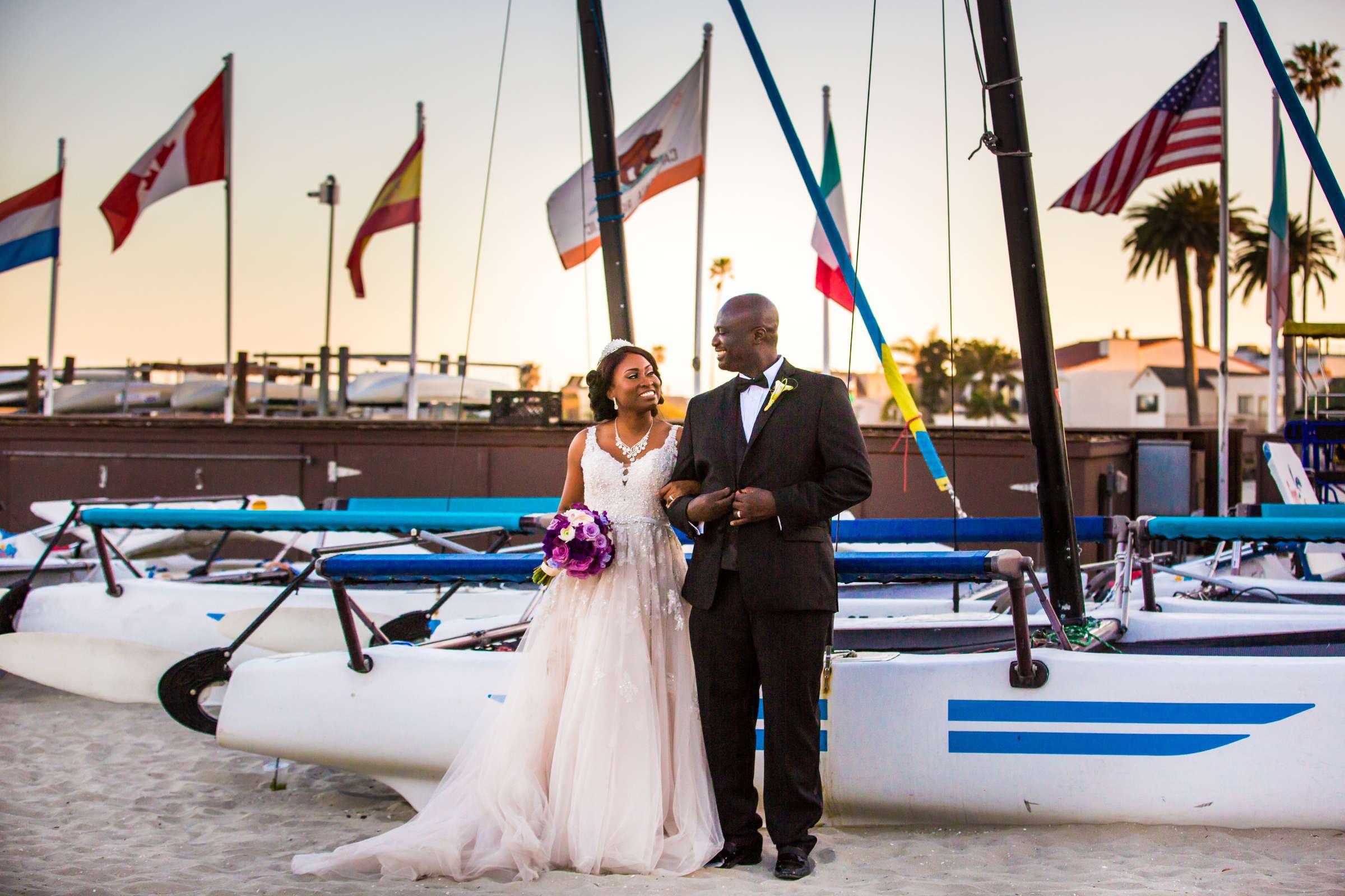 Catamaran Resort Wedding coordinated by Events Inspired SD, Vanessa and Akorli Wedding Photo #3 by True Photography
