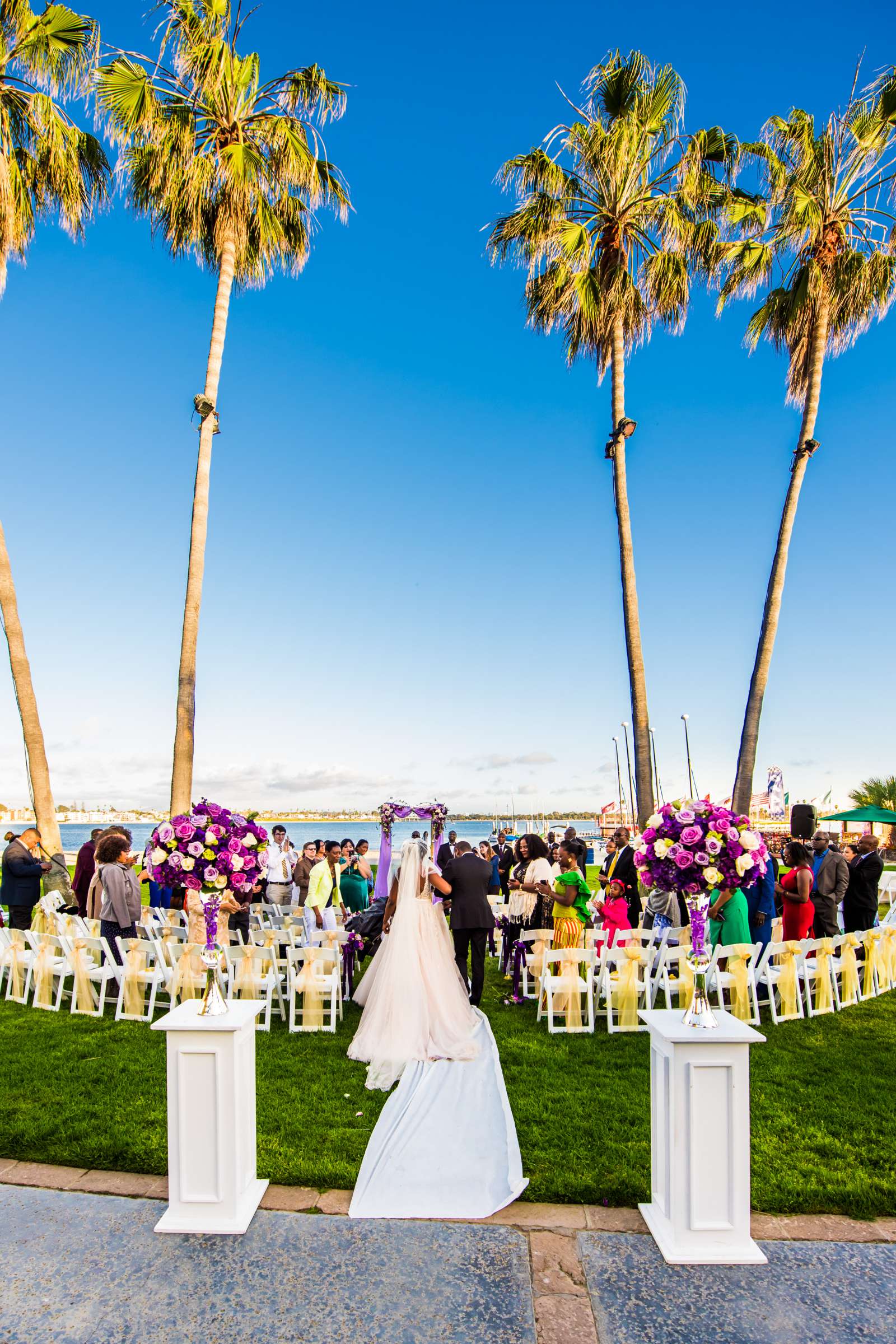 Catamaran Resort Wedding coordinated by Events Inspired SD, Vanessa and Akorli Wedding Photo #49 by True Photography