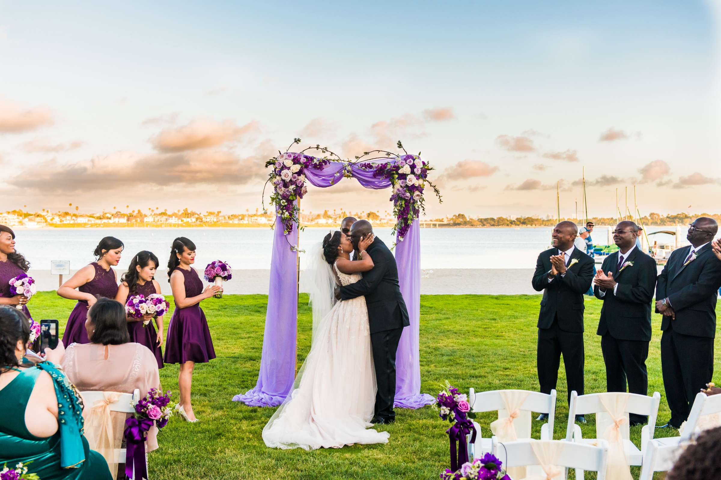 Catamaran Resort Wedding coordinated by Events Inspired SD, Vanessa and Akorli Wedding Photo #63 by True Photography