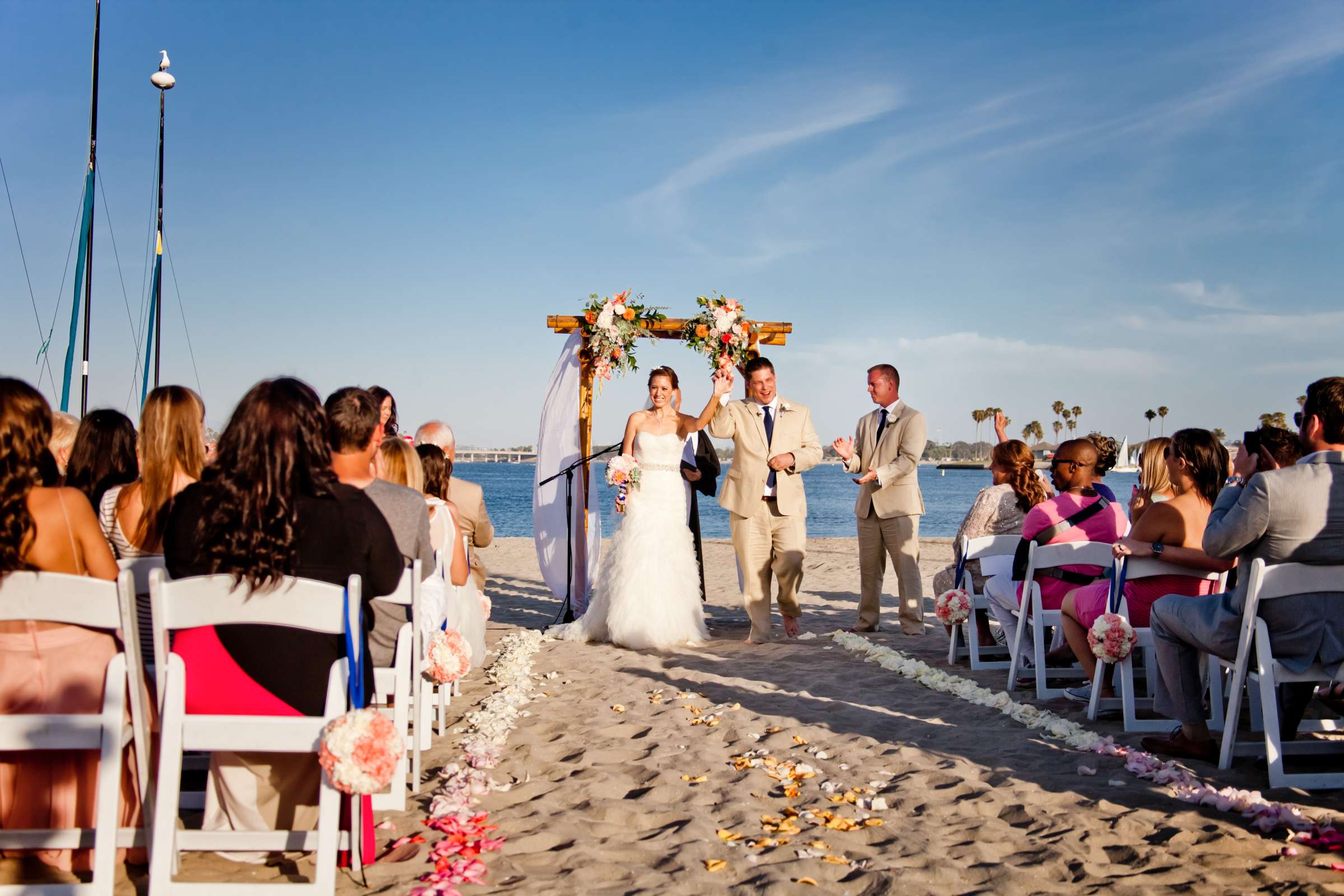 Catamaran Resort Wedding coordinated by The Perfect Knot, Joanne and Josh Wedding Photo #347843 by True Photography