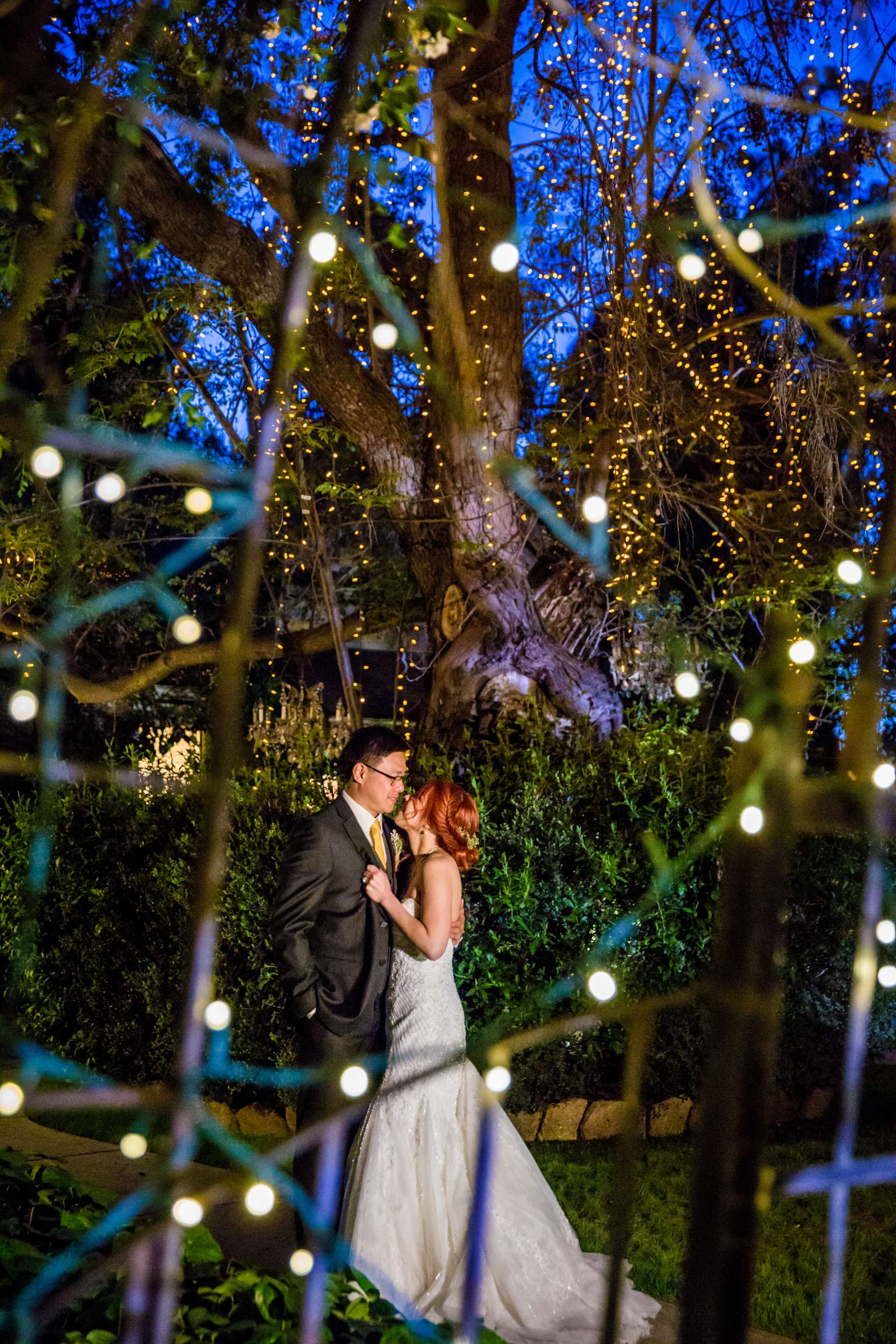 Night Shot at Twin Oaks House & Gardens Wedding Estate Wedding, Vanessa and Dawei Wedding Photo #5 by True Photography
