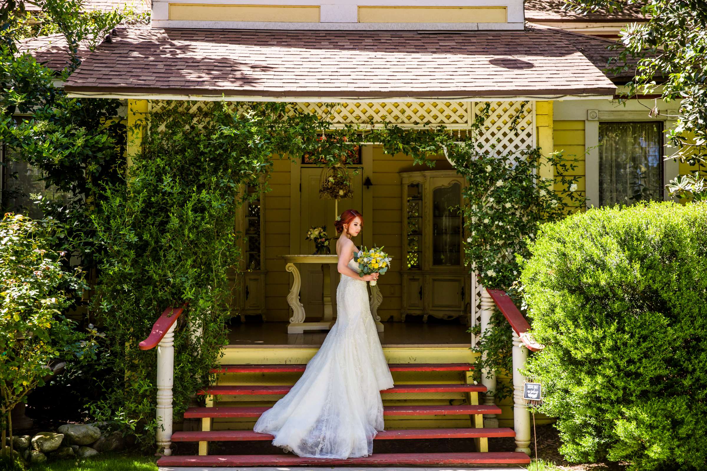 Bride at Twin Oaks House & Gardens Wedding Estate Wedding, Vanessa and Dawei Wedding Photo #6 by True Photography