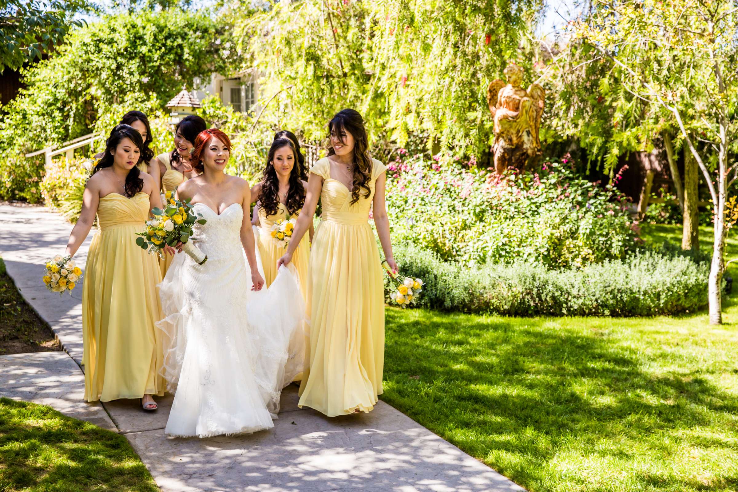 Bridesmaids at Twin Oaks House & Gardens Wedding Estate Wedding, Vanessa and Dawei Wedding Photo #46 by True Photography