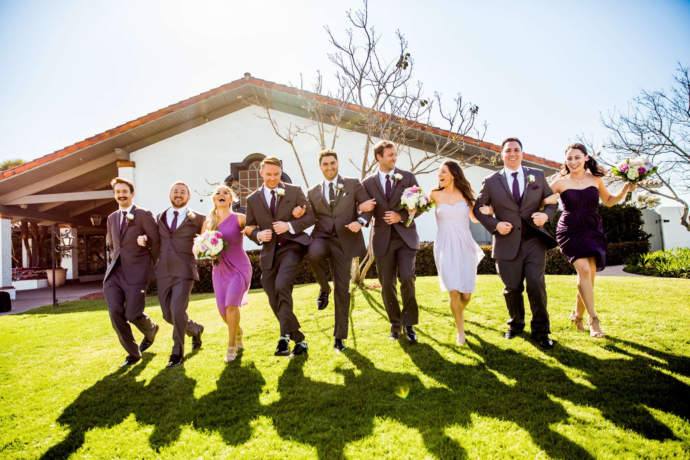 Funny moment at Lomas Santa Fe Country Club Wedding, Abby and David Wedding Photo #349991 by True Photography