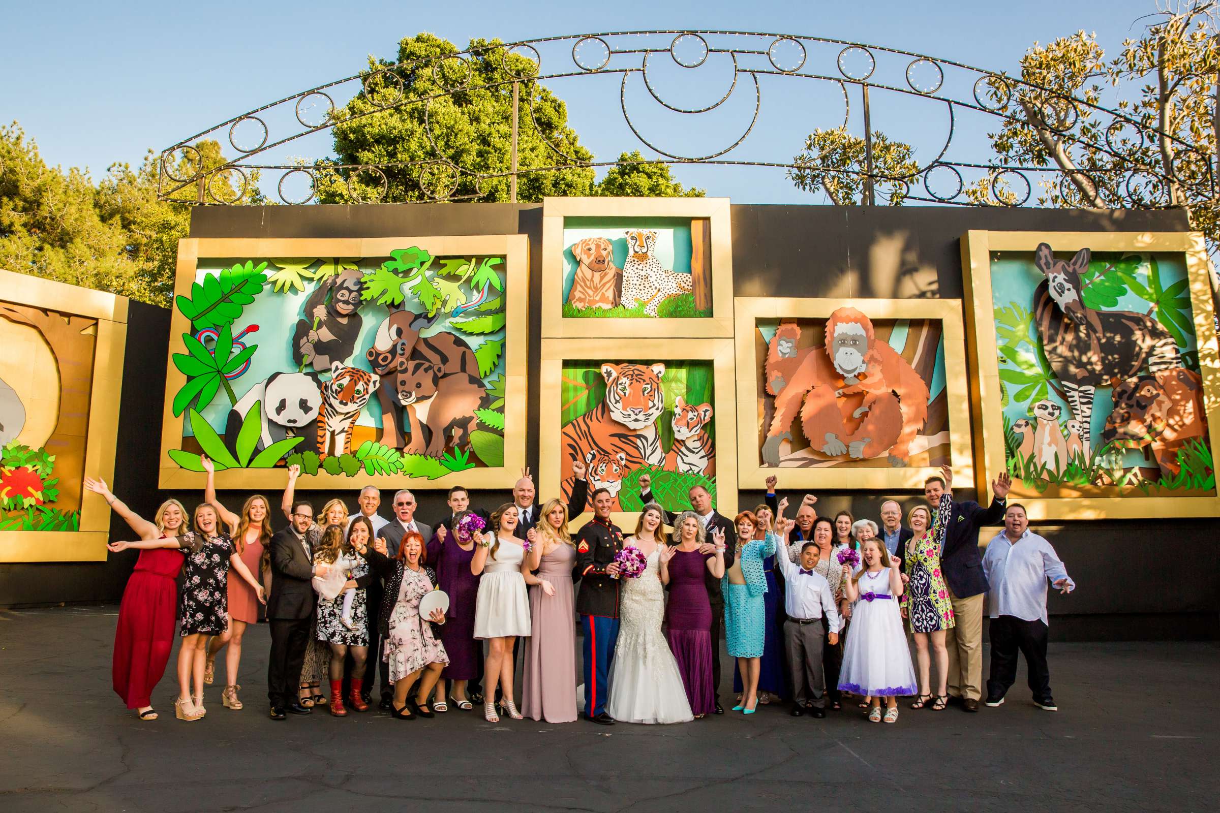 Safari Park Wedding, Arianna and Tyler Wedding Photo #352188 by True Photography
