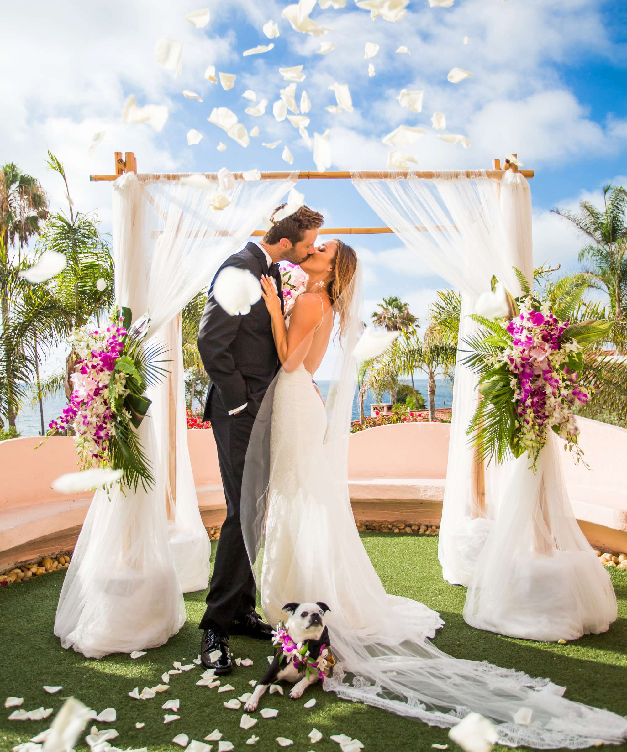 La Valencia Wedding, Kyndel and Landon Wedding Photo #2 by True Photography