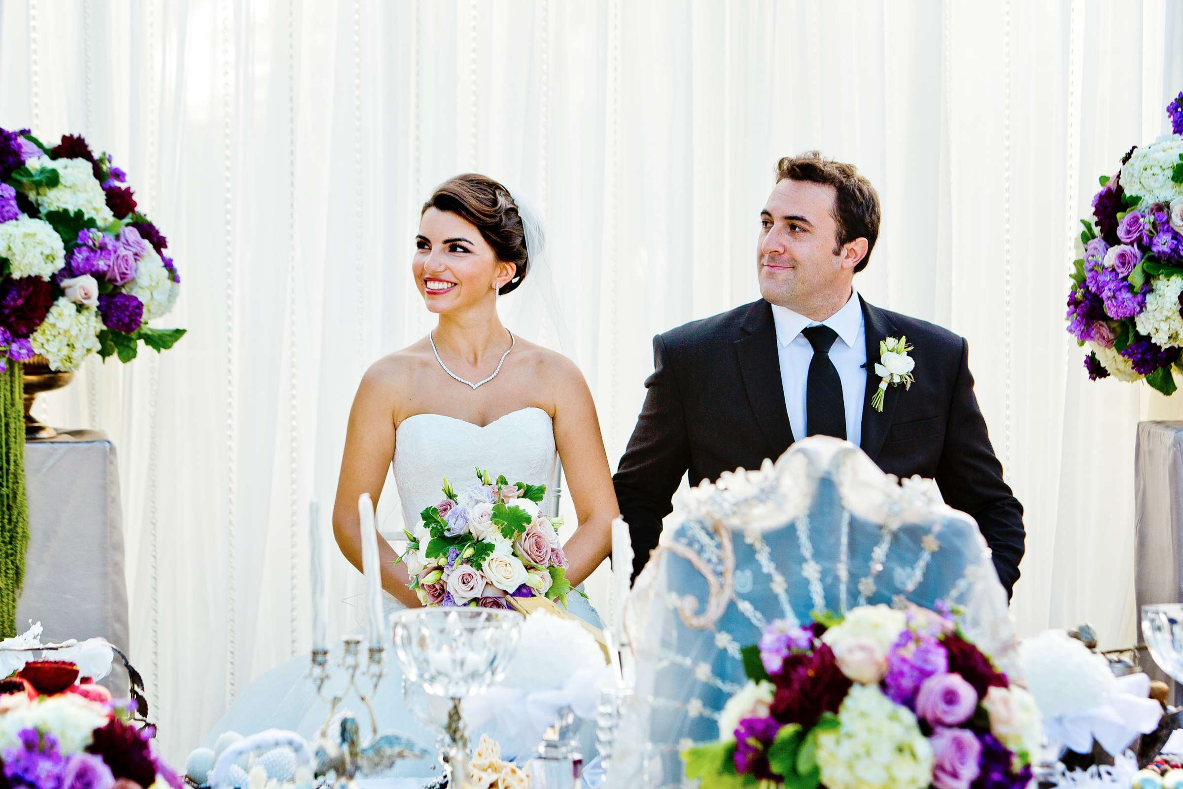Hilton La Jolla Torrey Pines Wedding coordinated by Crown Weddings, Parisa and Kaveh Wedding Photo #352790 by True Photography