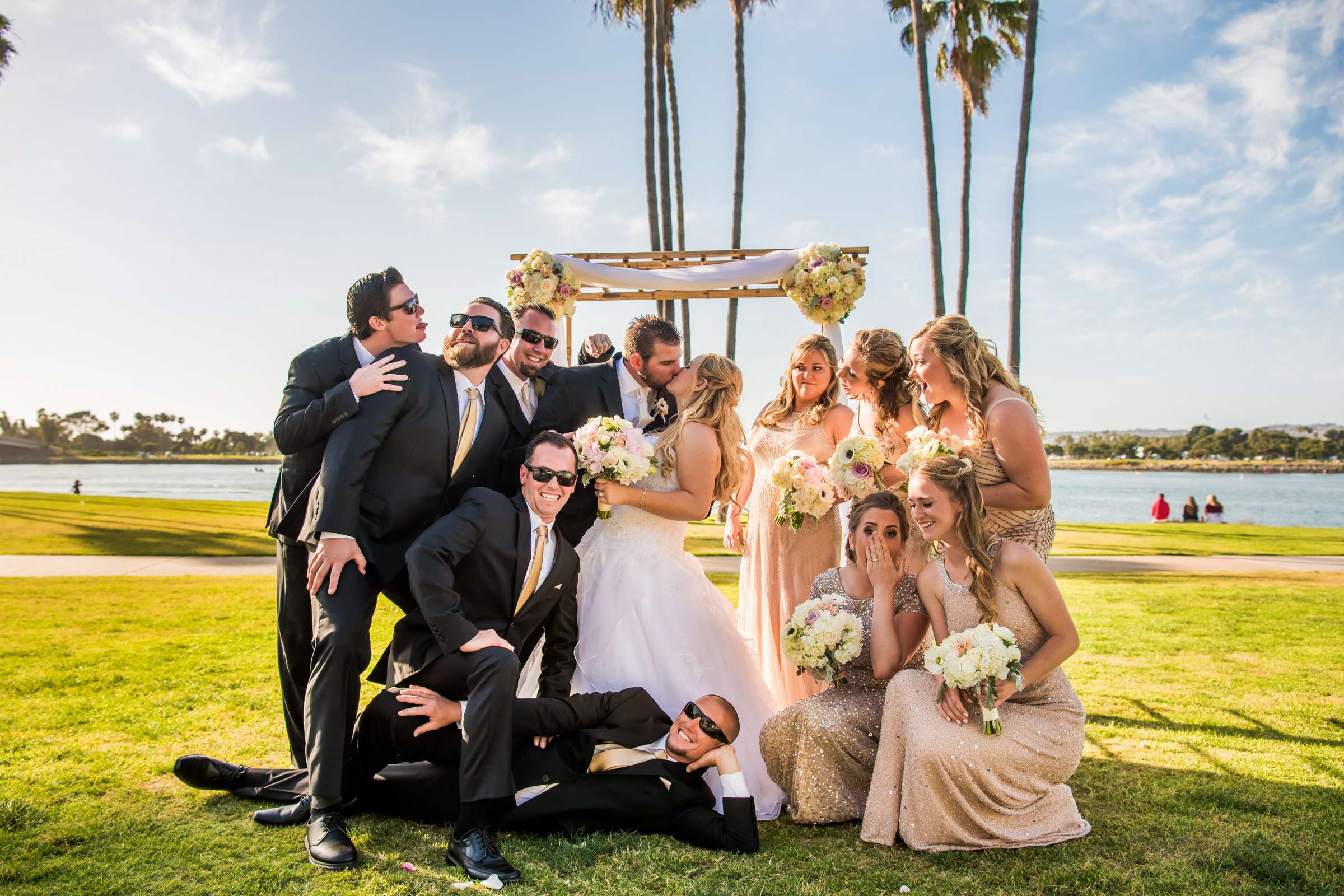 The Dana on Mission Bay Wedding coordinated by Elements of Style, Laura and Ryan Wedding Photo #9 by True Photography