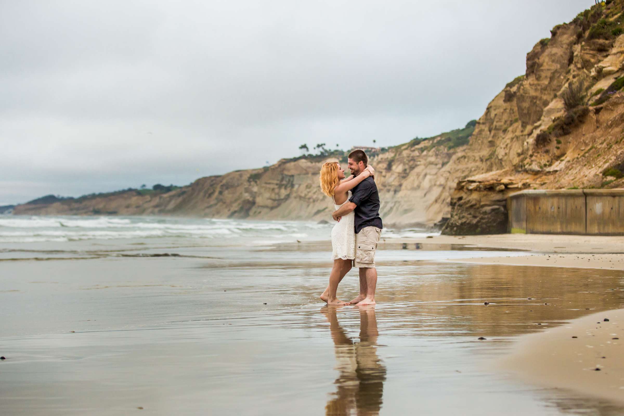 Scripps Seaside Forum Engagement, Caitlin and Tyler Engagement Photo #17 by True Photography