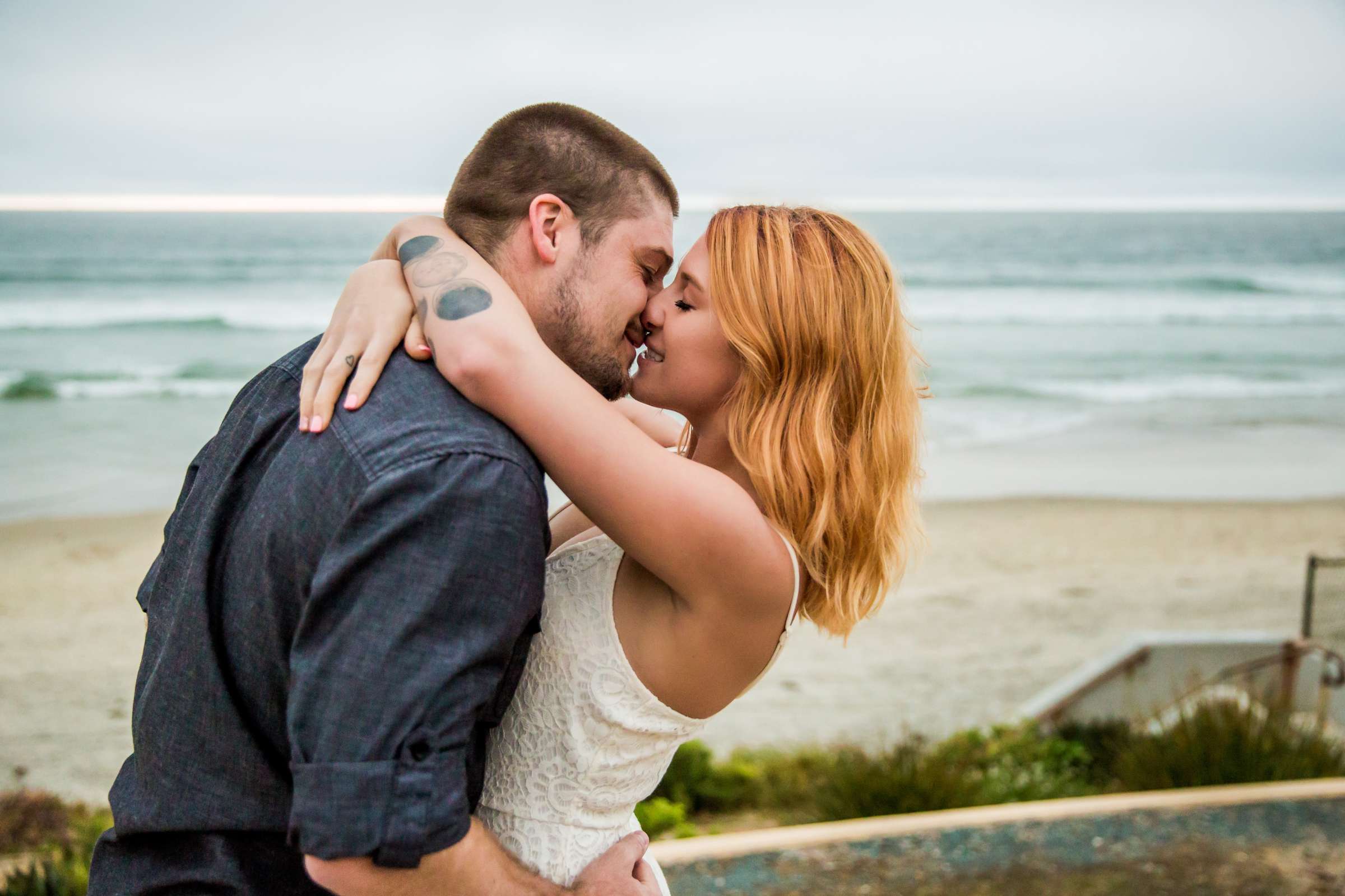 Scripps Seaside Forum Engagement, Caitlin and Tyler Engagement Photo #22 by True Photography