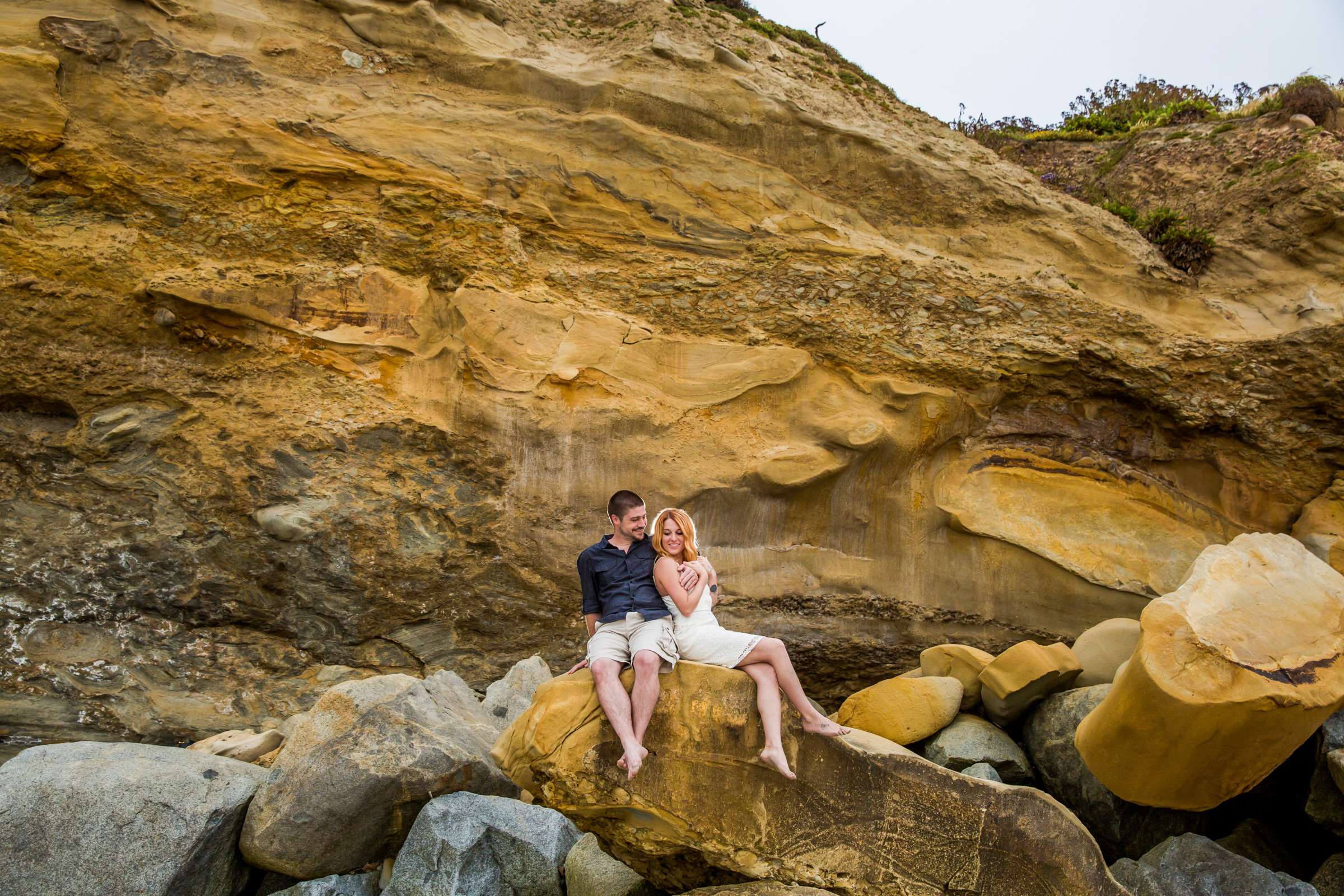 Scripps Seaside Forum Engagement, Caitlin and Tyler Engagement Photo #8 by True Photography
