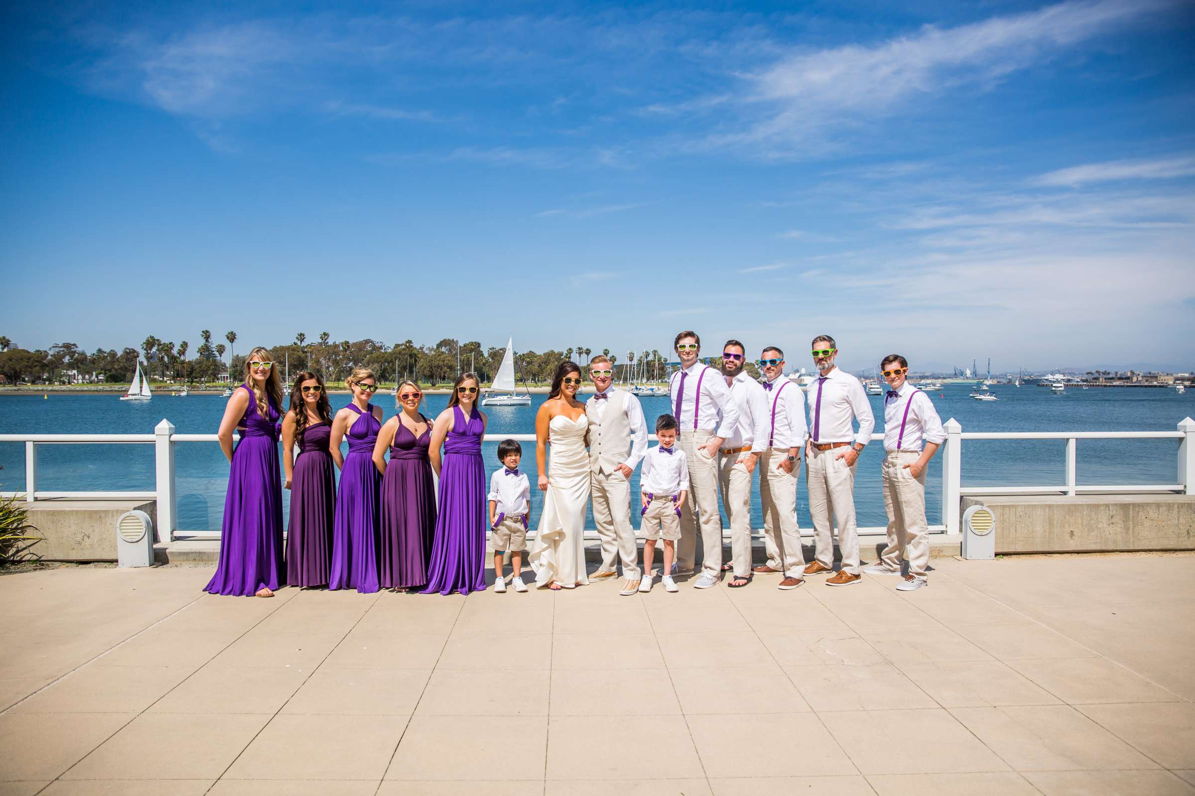 Coronado Community Center Wedding coordinated by Memories by Clarissa, Michelle and Justin Wedding Photo #46 by True Photography