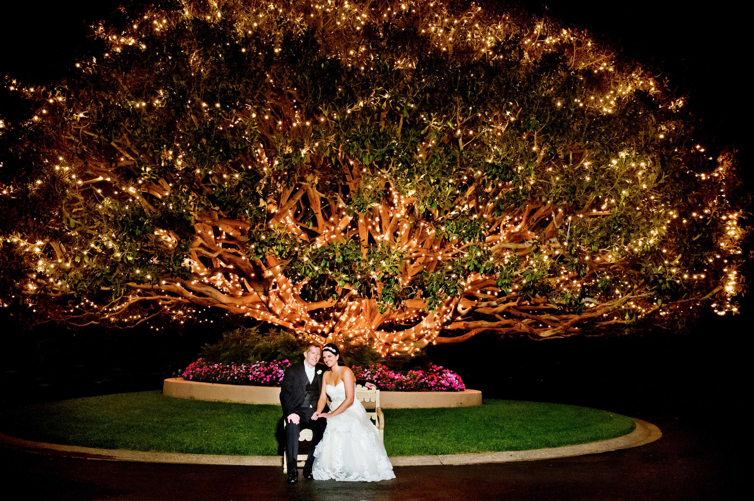 Rancho Valencia Wedding coordinated by EverAfter Events, Brittany and Aaron Wedding Photo #355282 by True Photography