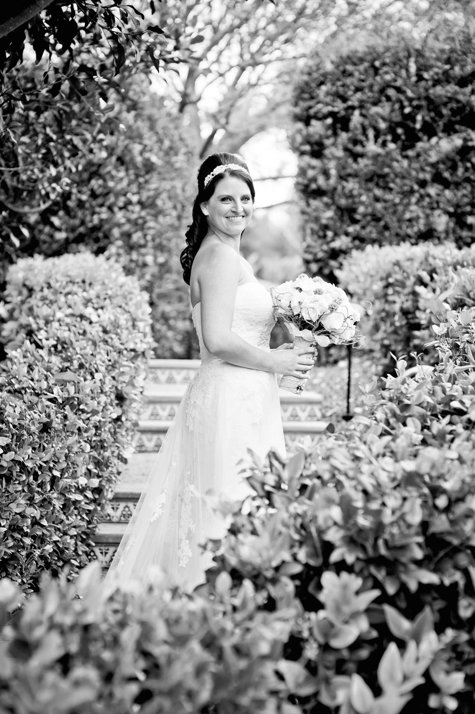 Rancho Valencia Wedding coordinated by EverAfter Events, Brittany and Aaron Wedding Photo #355311 by True Photography